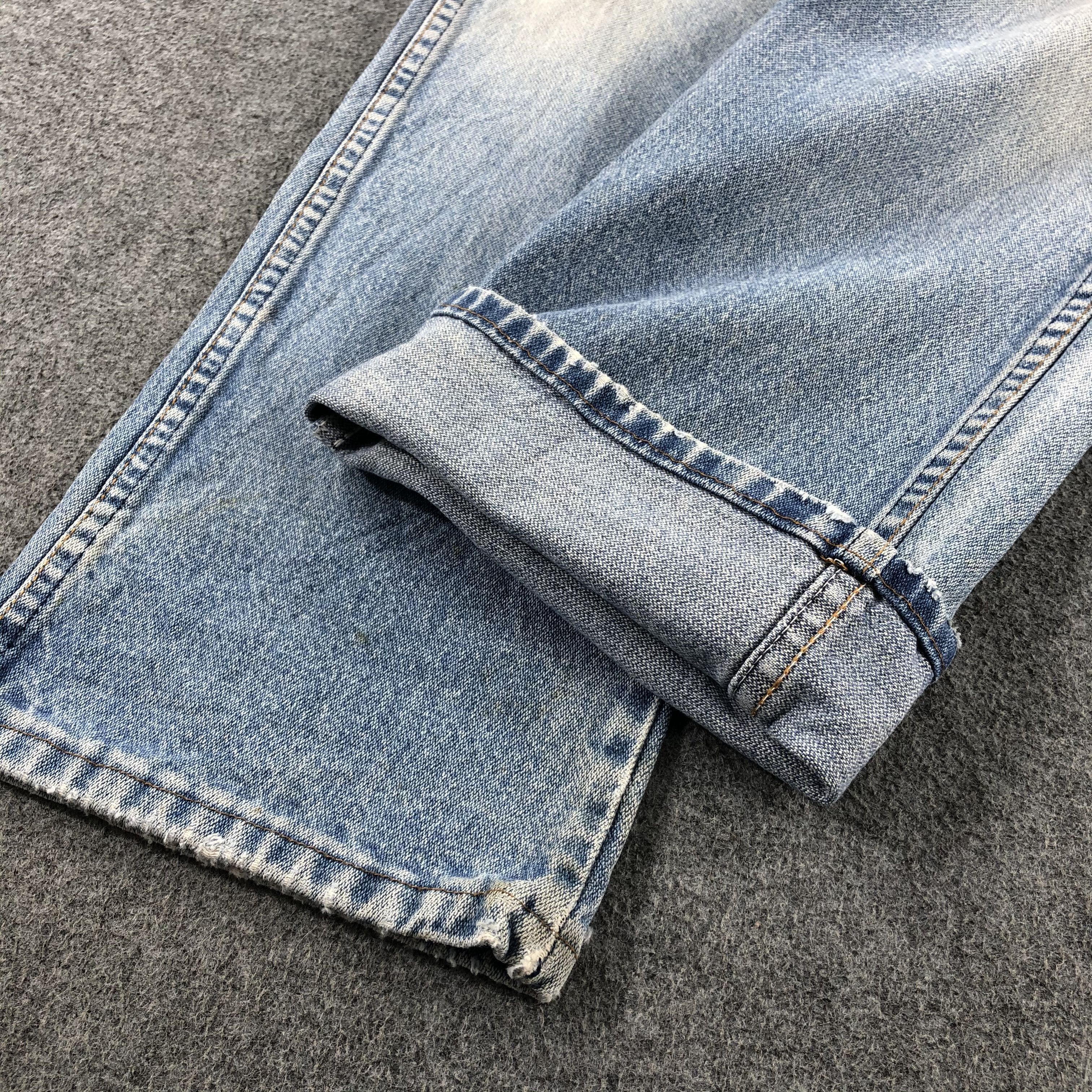 Vintage 80s Vintage Blue Wash Wrangler Jeans-J2315 Size US 33 - 7 Thumbnail