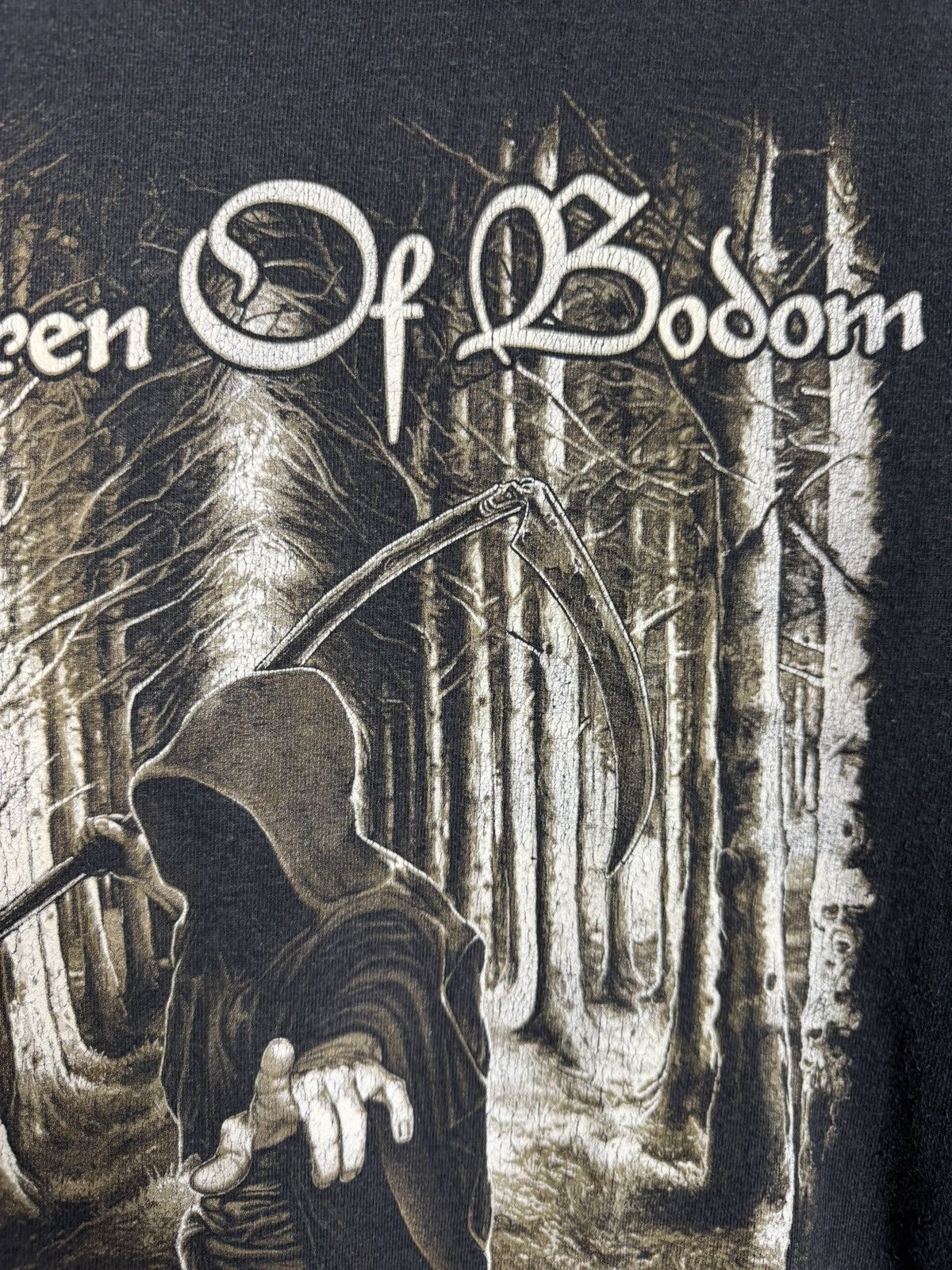 Band Tees Vintage Children of Bodom Death Wants You Distressed T-Shirt Size US L / EU 52-54 / 3 - 10 Thumbnail