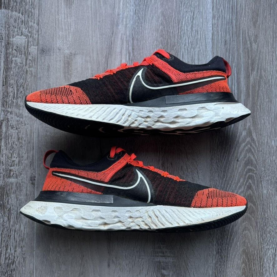 Nike × Vintage NIKE • React Infinity Run Flyknit 2 (12M) Size US 12 / EU 45 - 4 Thumbnail
