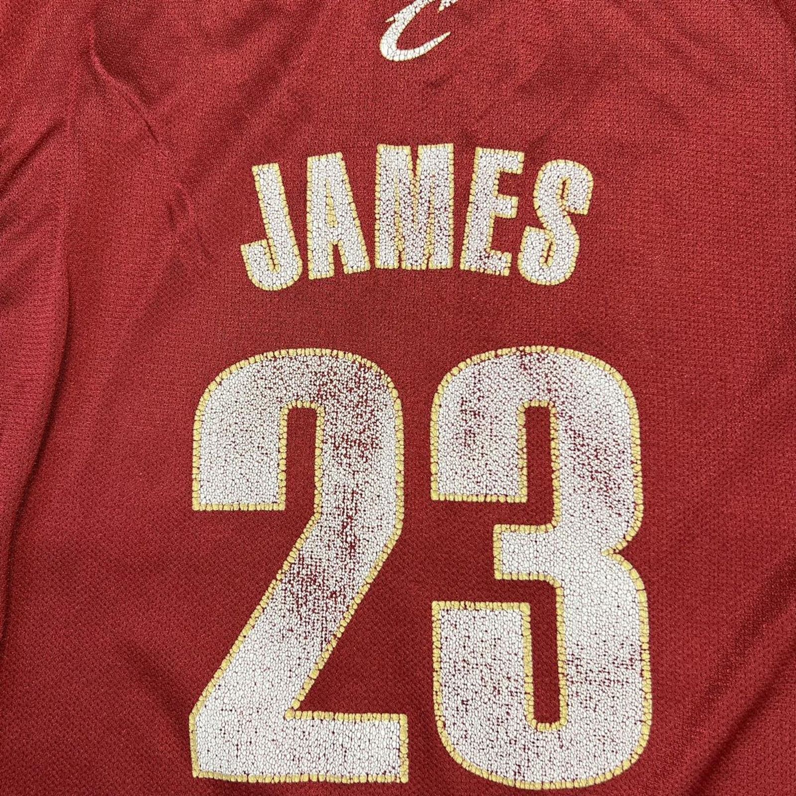 NBA × Reebok × Vintage Reebok Lebron James Cleveland Cavaliers Jersey XL Basketball Size US XL / EU 56 / 4 - 2 Thumbnail