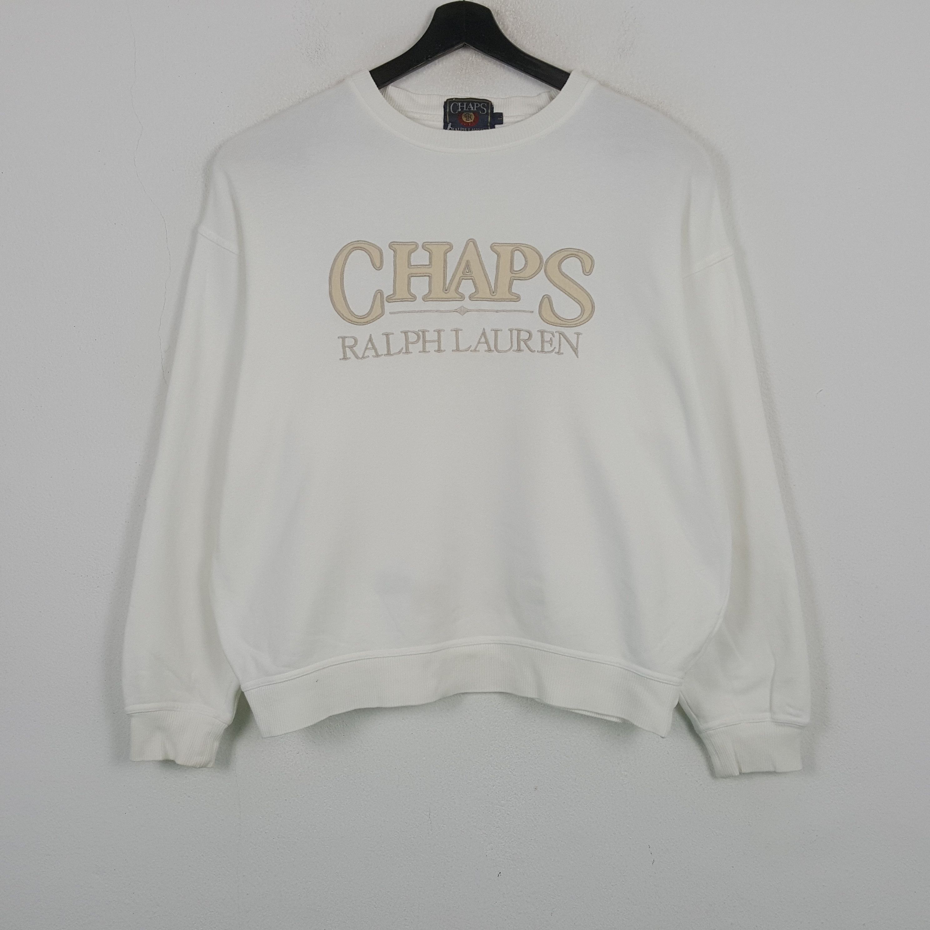 Chaps Ralph Lauren Chaps Ralph Lauren Center Design Sweatshirt RR16 Size US XL / EU 56 / 4 - 1 Thumbnail