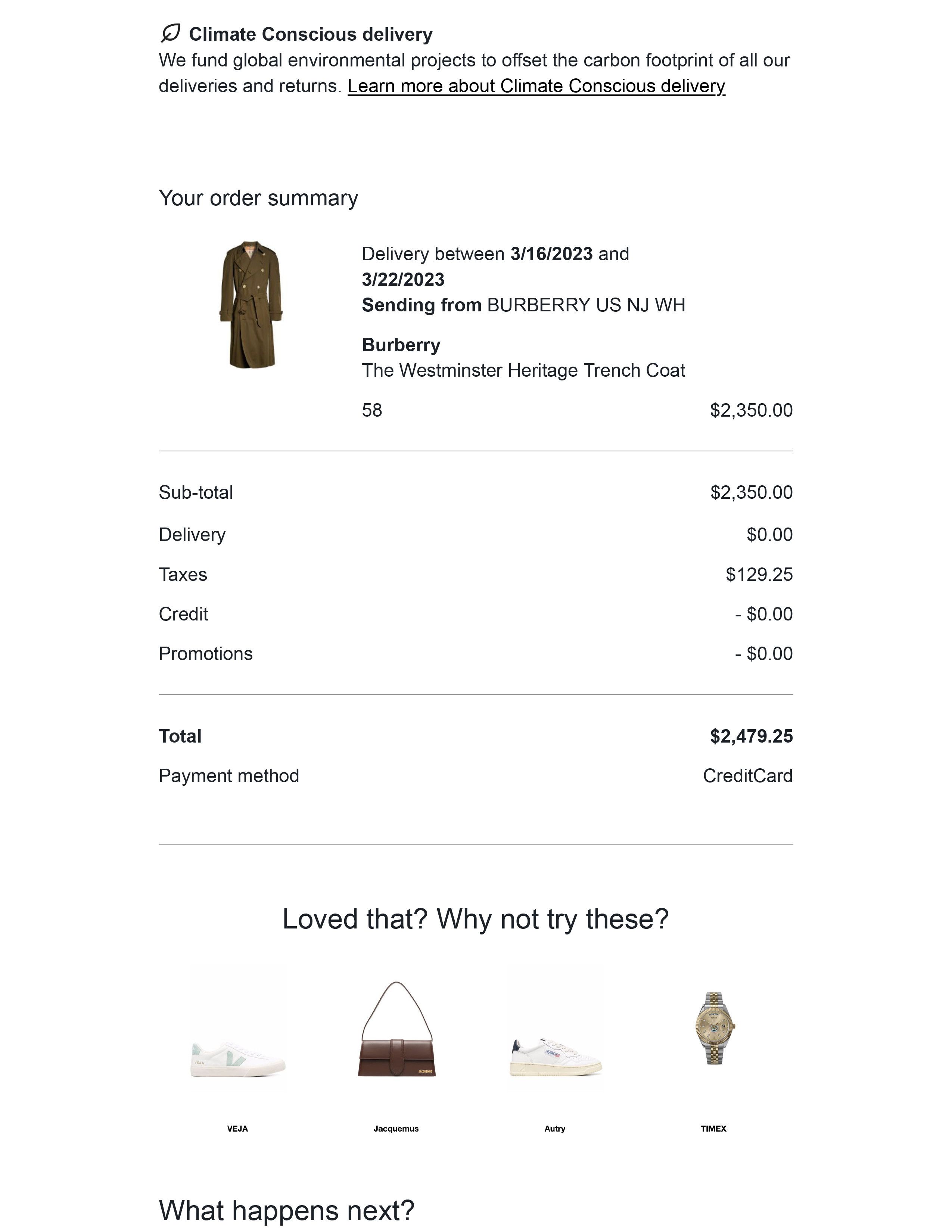 Burberry 2023 Green Burberry Westminster Trench Coat Size US XXL / EU 58 / 5 - 7 Thumbnail