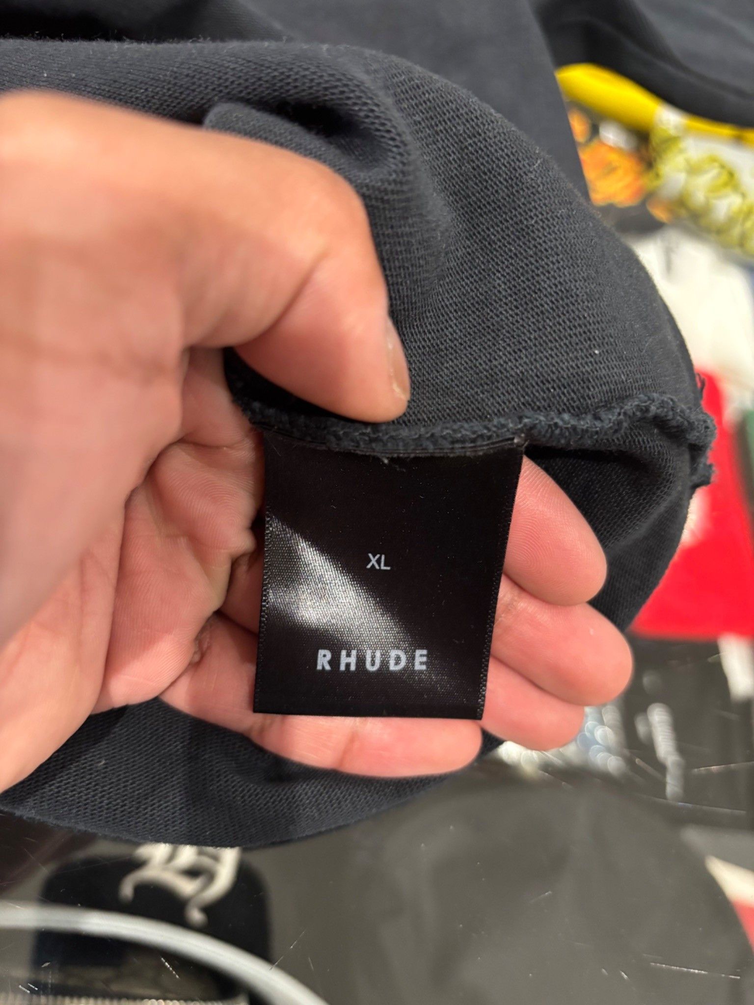 Rhude Rhude Cotswold Crest T-shirt Black Size US XL / EU 56 / 4 - 4 Thumbnail