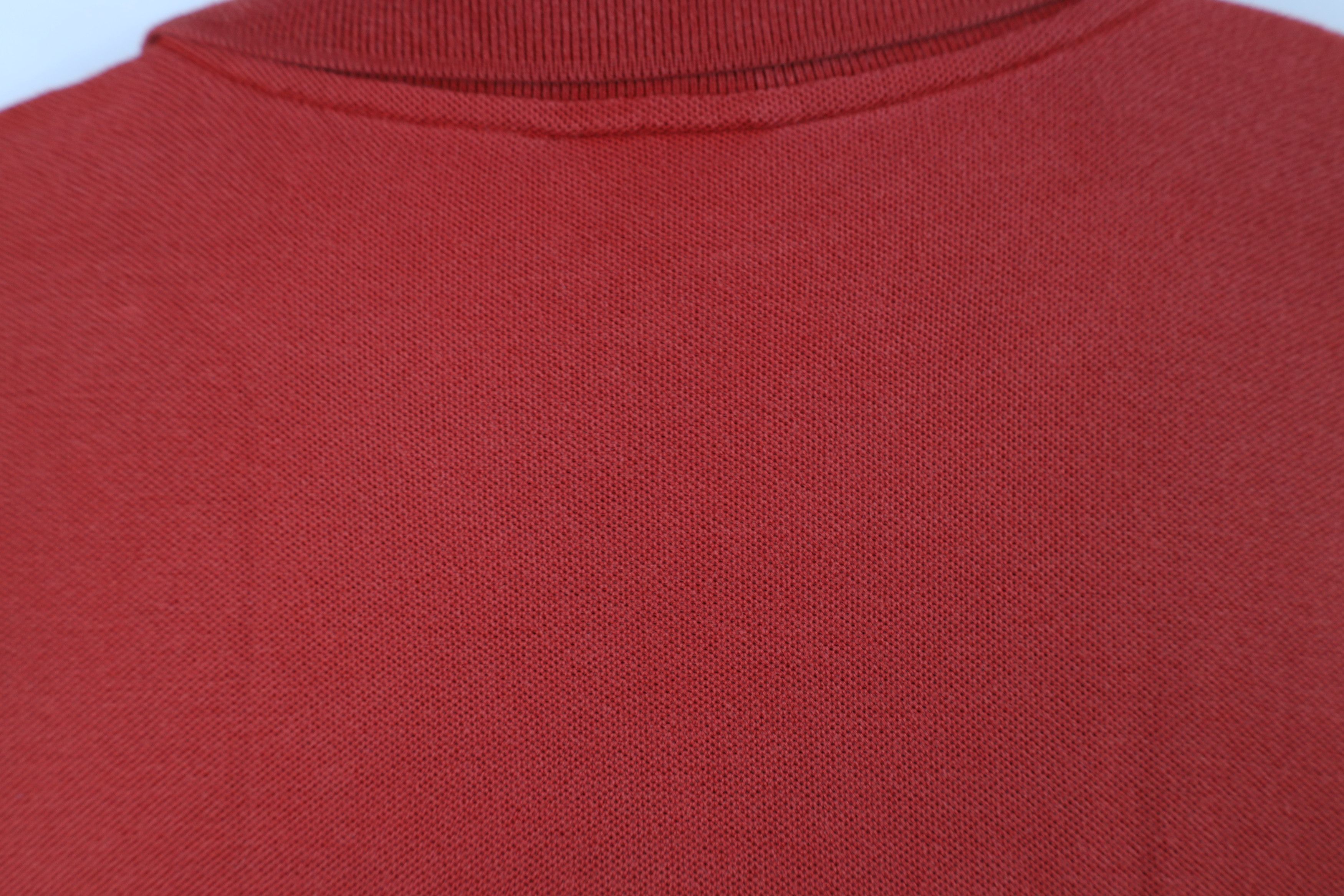 Patagonia × Vintage Vintage Patagonia Spell Out Organic Cotton Polo Shirt Red Size US XXL / EU 58 / 5 - 11 Thumbnail