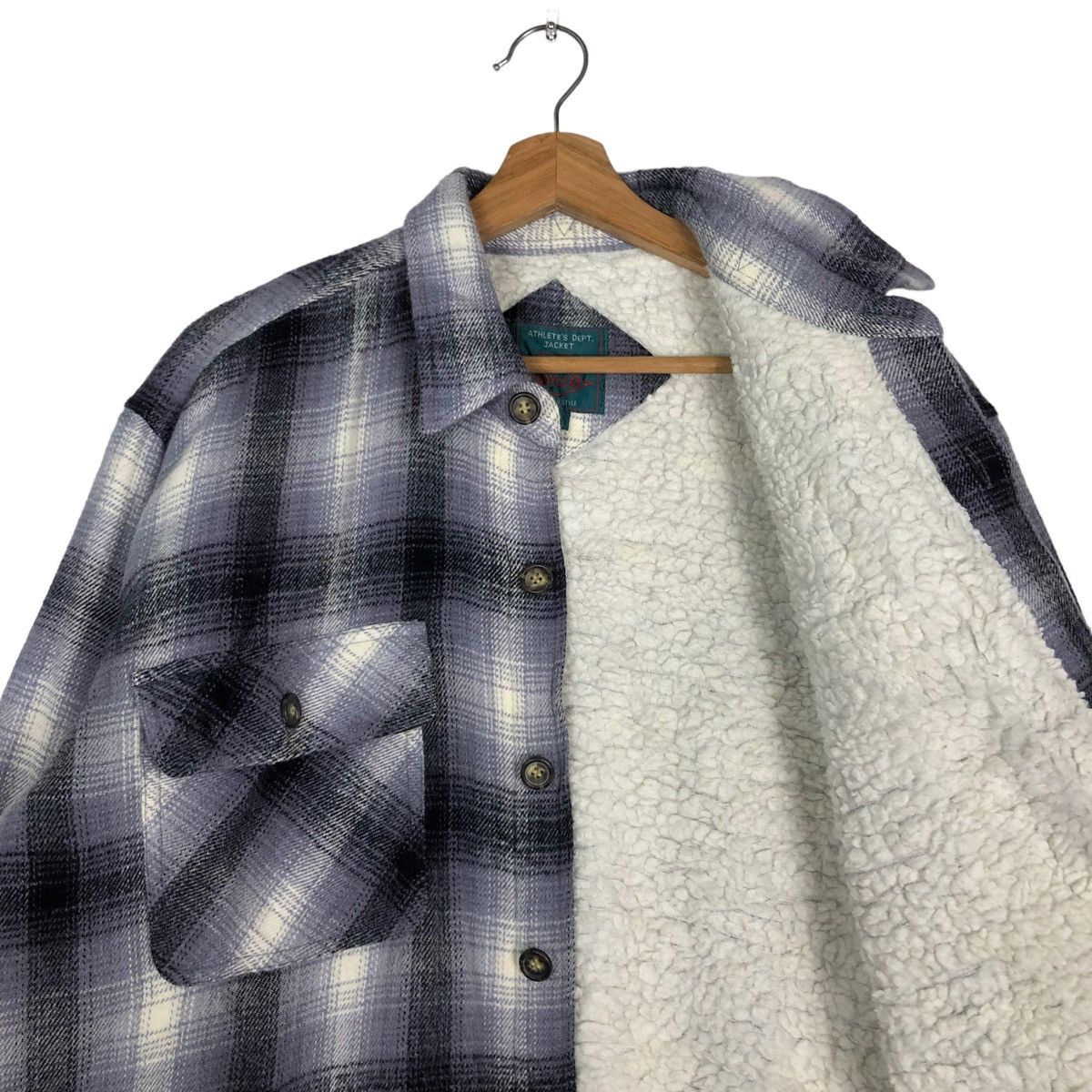 Flannel 🔥VINTAGE FLANNEL SHIRT JACKET TARTAN BAYLEAF ISSEY MIYAKE Size US M / EU 48-50 / 2 - 12 Thumbnail