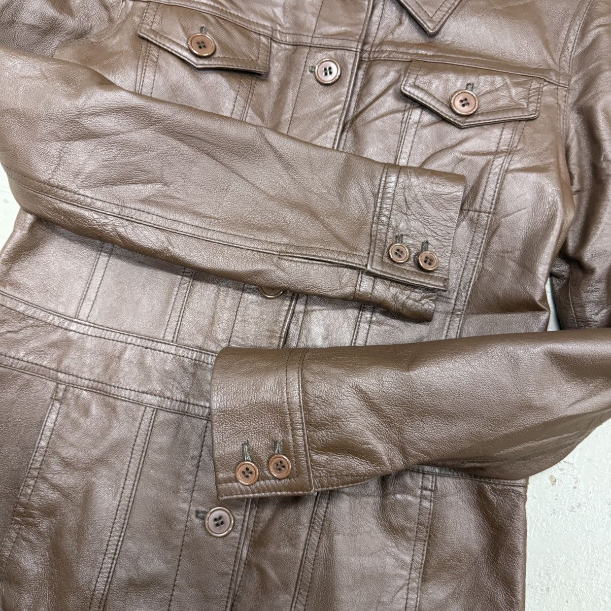Seditionaries Ghost Of Harlem Japan Leather Jacket Size US XS / EU 42 / 0 - 5 Thumbnail