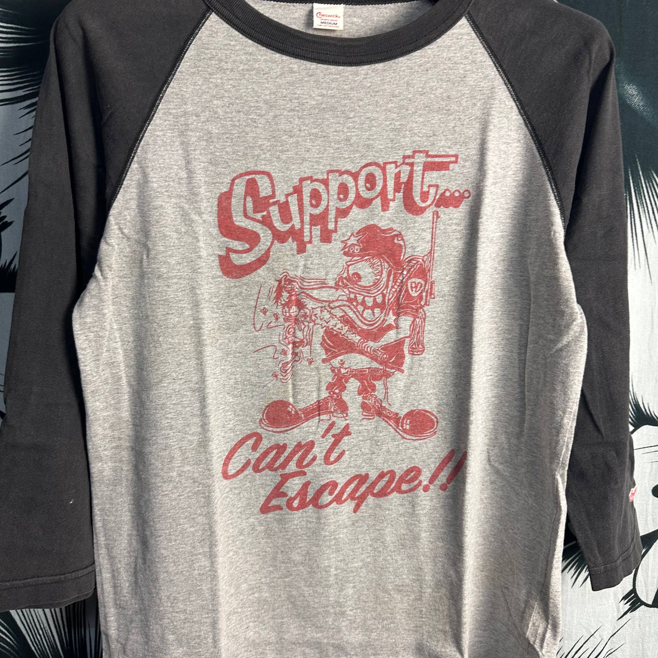 Sugar Cane Vintage Sugar Cane Cheswick Toyo Interprise Punk Raglan Tee Size US L / EU 52-54 / 3 - 3 Thumbnail