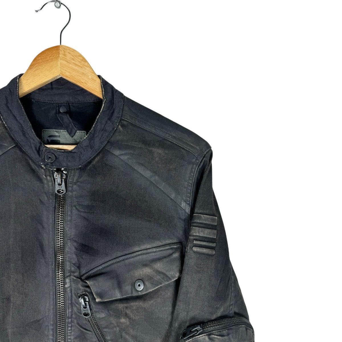 G-Star ☀️G STAR RAW BIKERS ZIPPER JACKET Size US M / EU 48-50 / 2 - 8 Thumbnail