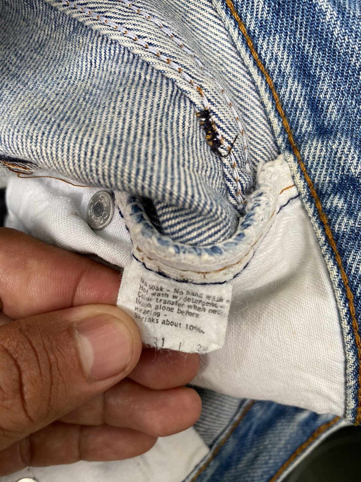 Levi's × Levi's Vintage Clothing × Vintage W30x29.5 vintage levi's 501 redline made in USA #524 Size US 30 / EU 46 - 8 Thumbnail