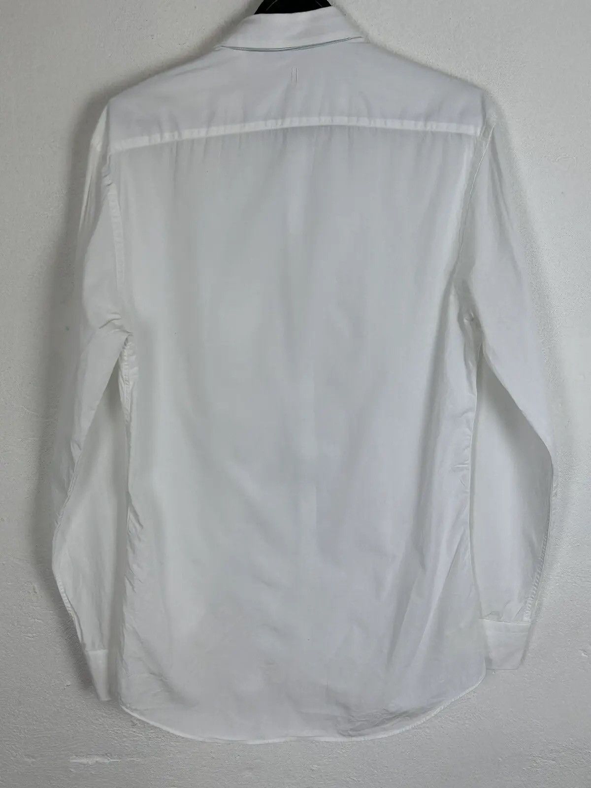 Neil Barrett Neil Barrett SS'12 Pre Collection Long Sleeve Shirt In White Size US M / EU 48-50 / 2 - 4 Thumbnail