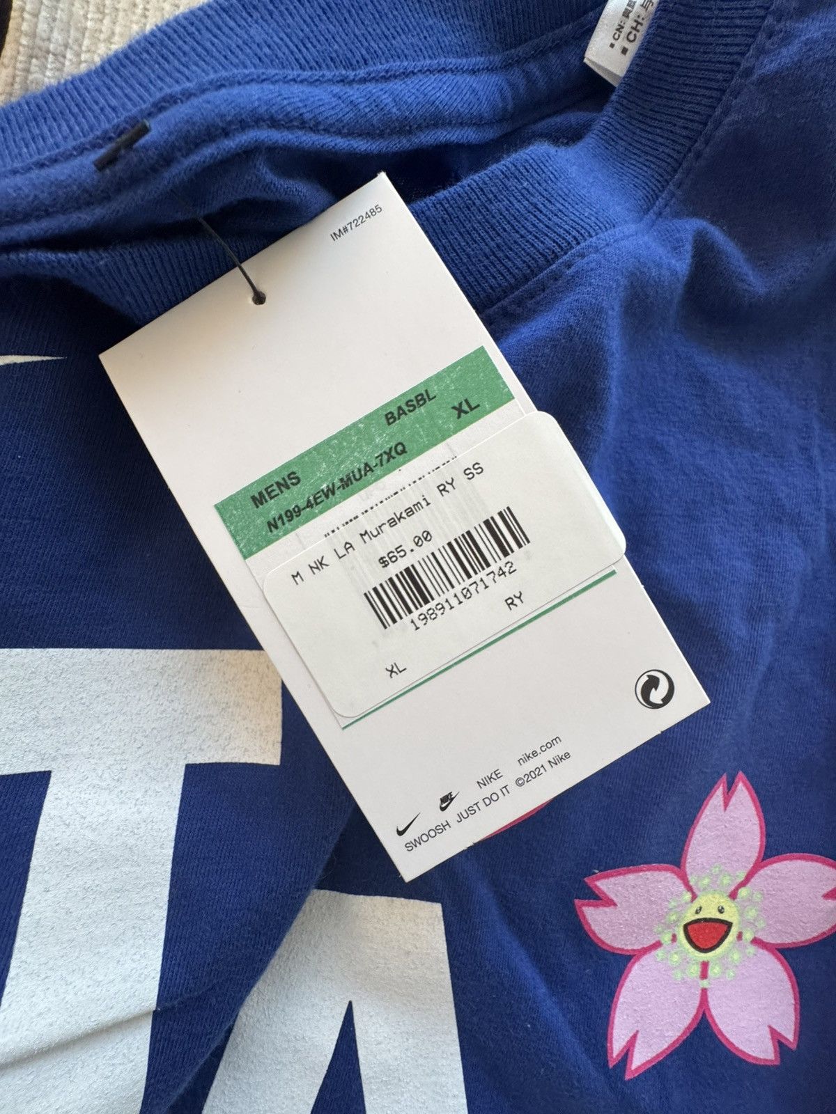 MLB × Nike × Takashi Murakami Takashi Murakami + MLB World Tour Tokyo Series Betts Tee Size US XL / EU 56 / 4 - 10 Thumbnail