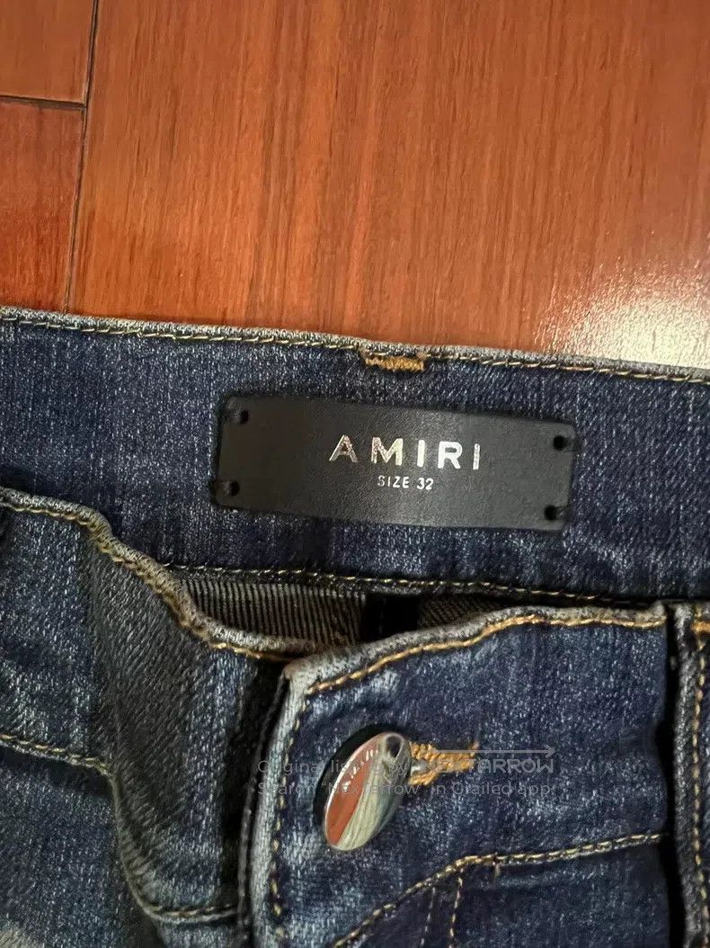 Amiri Amiri Classic Deep Blue Basic Denim Jeans Size US 32 / EU 48 - 3 Thumbnail