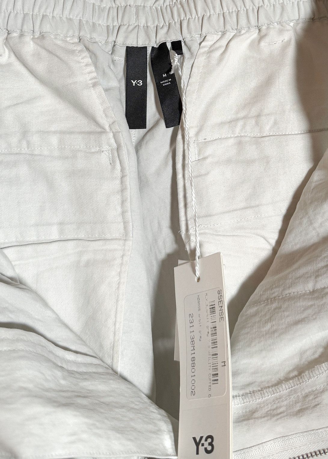 Y-3 Y-3 Orbit Grey Utility Cuffed Cargo Pants Size US 34 / EU 50 - 4 Thumbnail