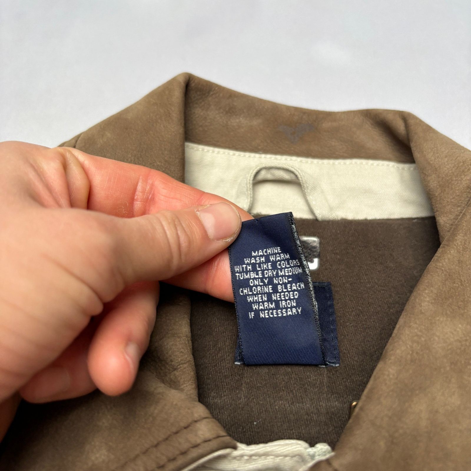 Gap Vintage Gap Field Chore Coat Quiltef Jacket Leather Collar Size US L / EU 52-54 / 3 - 4 Thumbnail