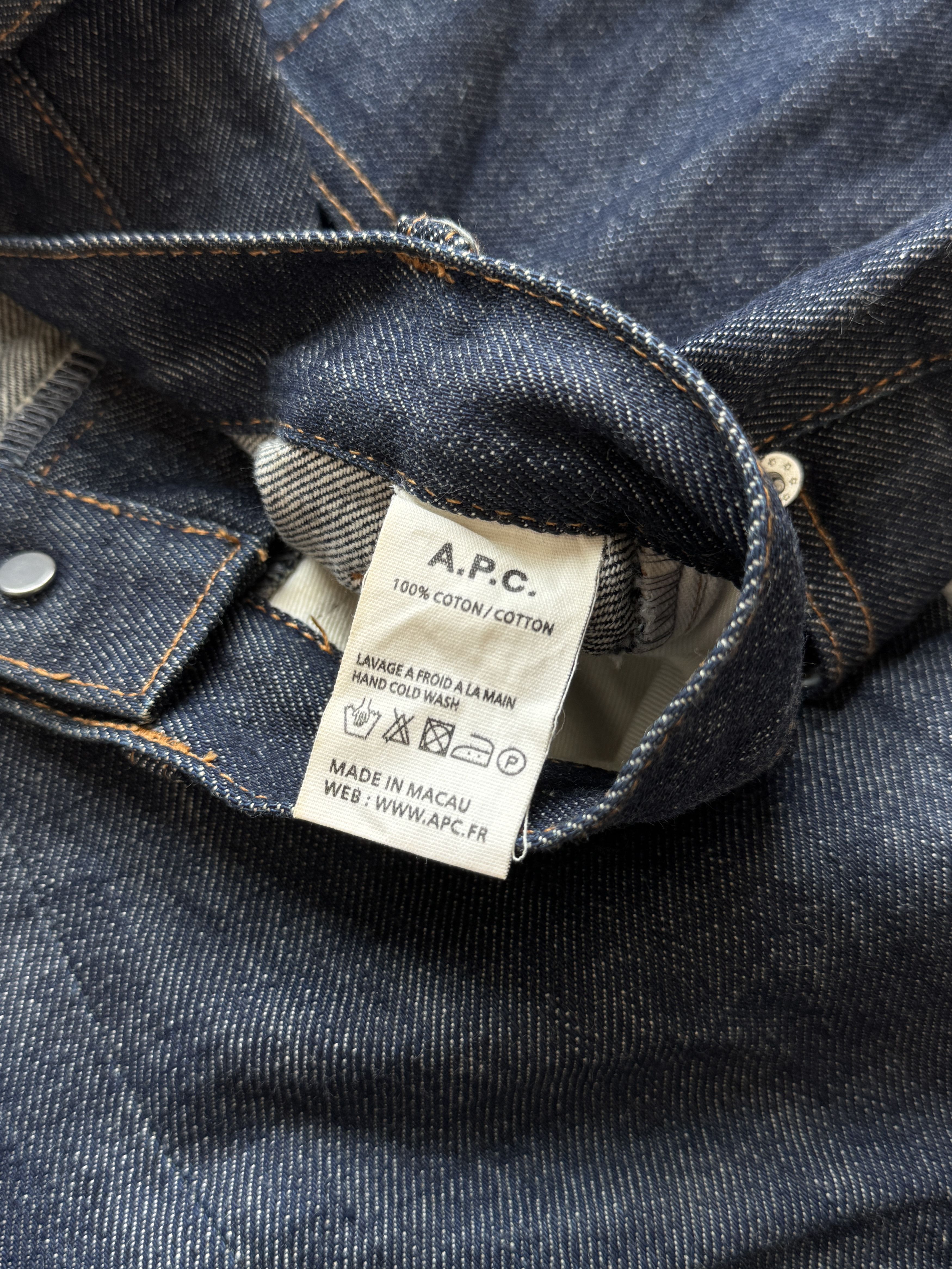 A.P.C. A.P.C. Raw Denim Jeans Size US 26 / EU 42 - 7 Thumbnail
