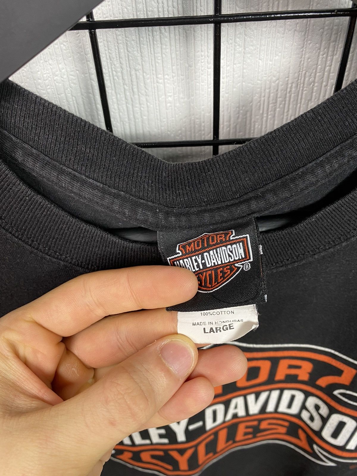 Other Harley Davidson Lausanne Morges Switzerland t shirt Black L Size US L / EU 52-54 / 3 - 12 Thumbnail