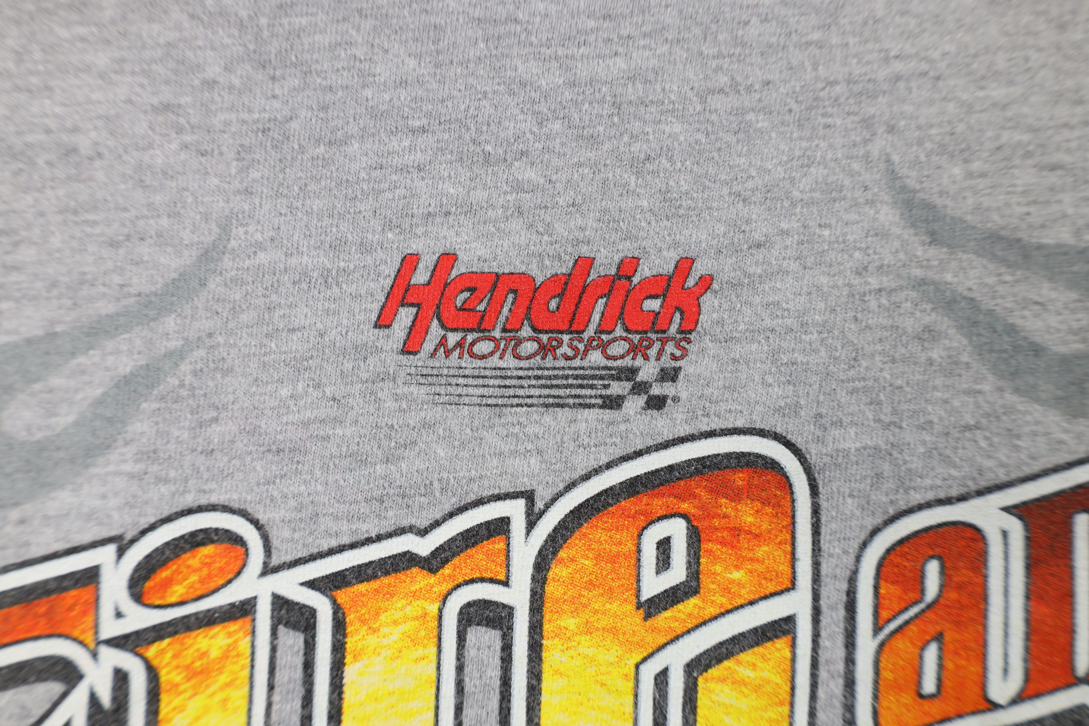 Vintage Vintage Y2K 2003 Nascar Fire Flames Jeff Gordon T-Shirt Size US XL / EU 56 / 4 - 5 Thumbnail