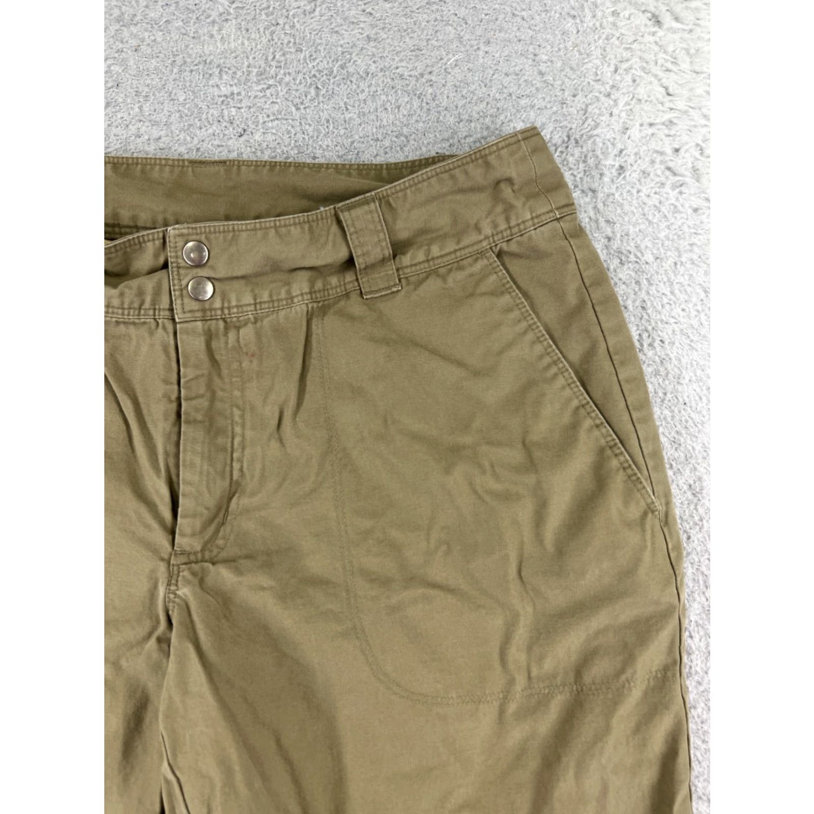 Patagonia Patagonia Shorts Womens 8 Beige All-Wear Capris 100% Cotton Hiking Camping 28x14 Size 30" / US 8 / IT 44 - 5 Thumbnail
