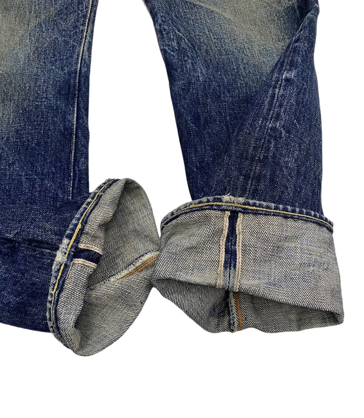 Samurai Jeans VINTAGE SAMURAI JEANS SELVEDGE DISTRESSED DENIM Size US 28 / EU 44 - 8 Thumbnail