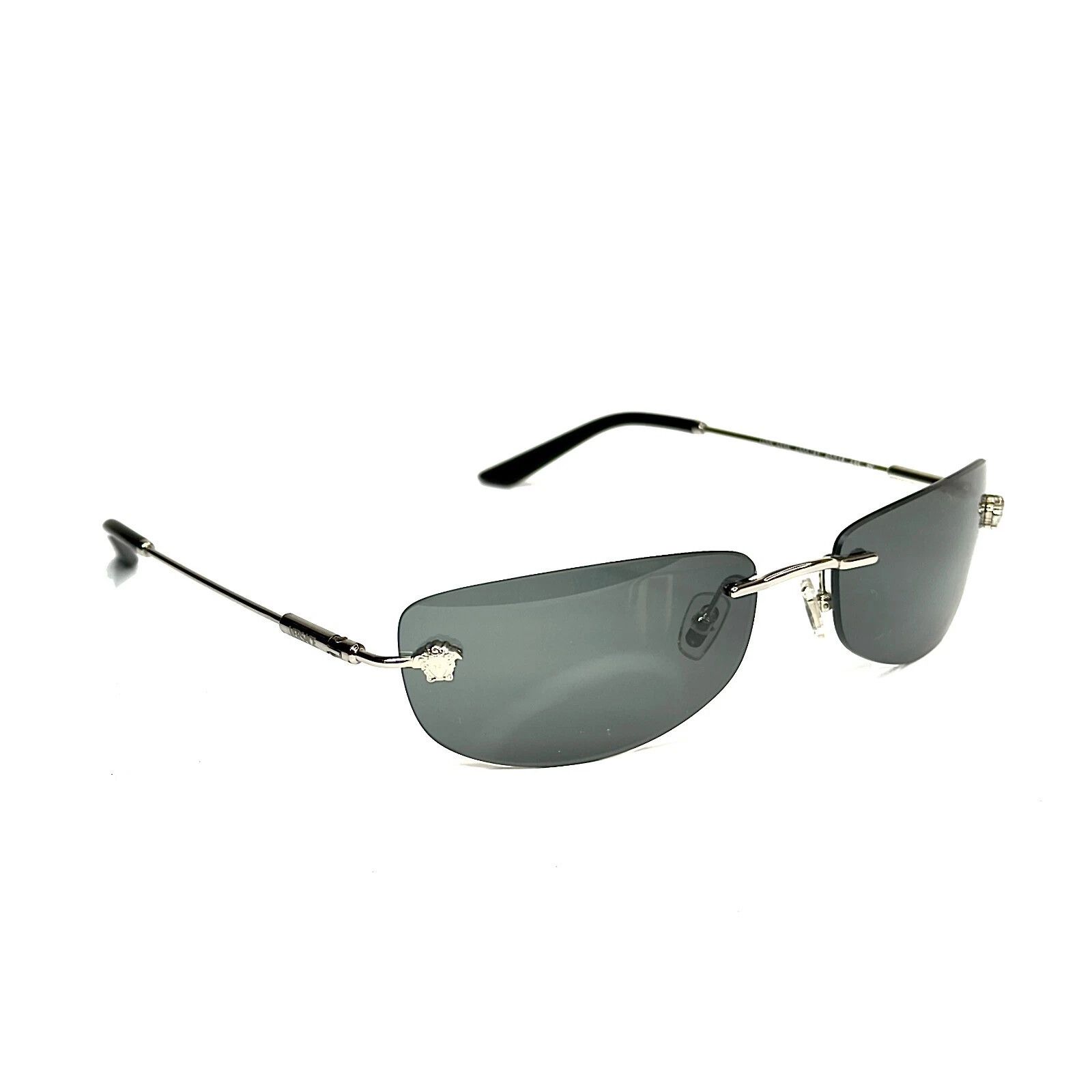 Versace VERSACE VE2279 Runway MEDUSA Stud 2279 Oval Sunglasses Size ONE SIZE - 4 Thumbnail