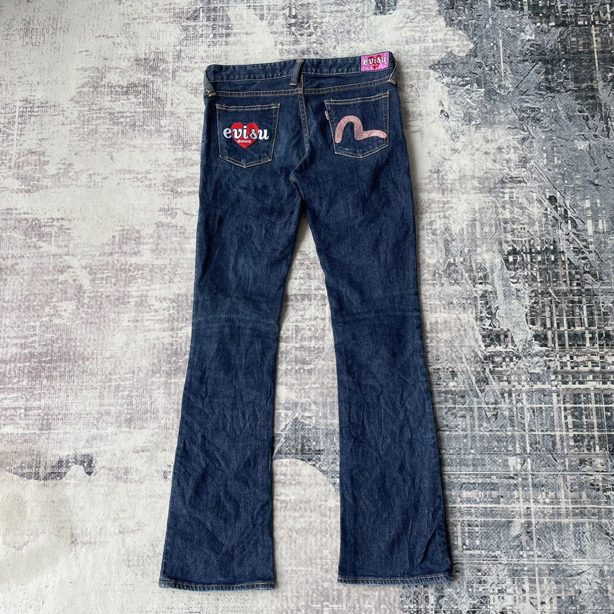 Evisu Vintage Evisu Donna Punk Flare Denim Size 27" / US 4 / IT 40 - 1 Thumbnail