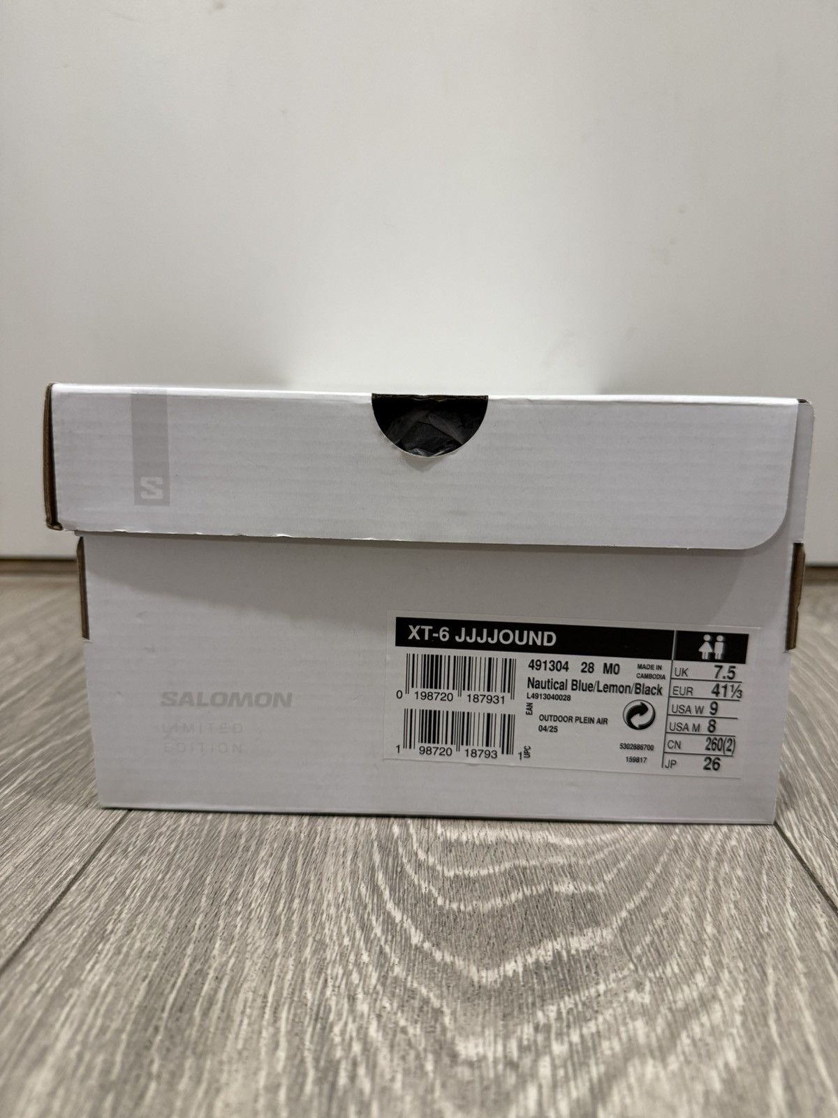 JJJJound × Salomon JJJJOUND x Salomon XT-6 Nautical Blue Size US 8 / EU 41 - 5 Thumbnail