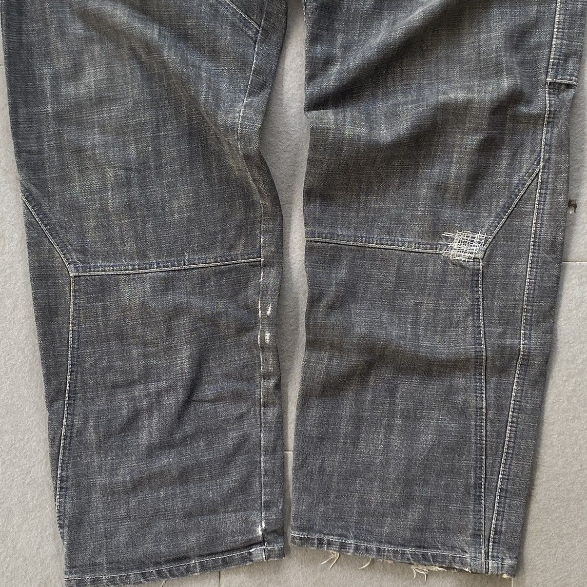 Japanese Brand × MasterPiece Hectic denim baggy Size US 36 / EU 52 - 11 Thumbnail