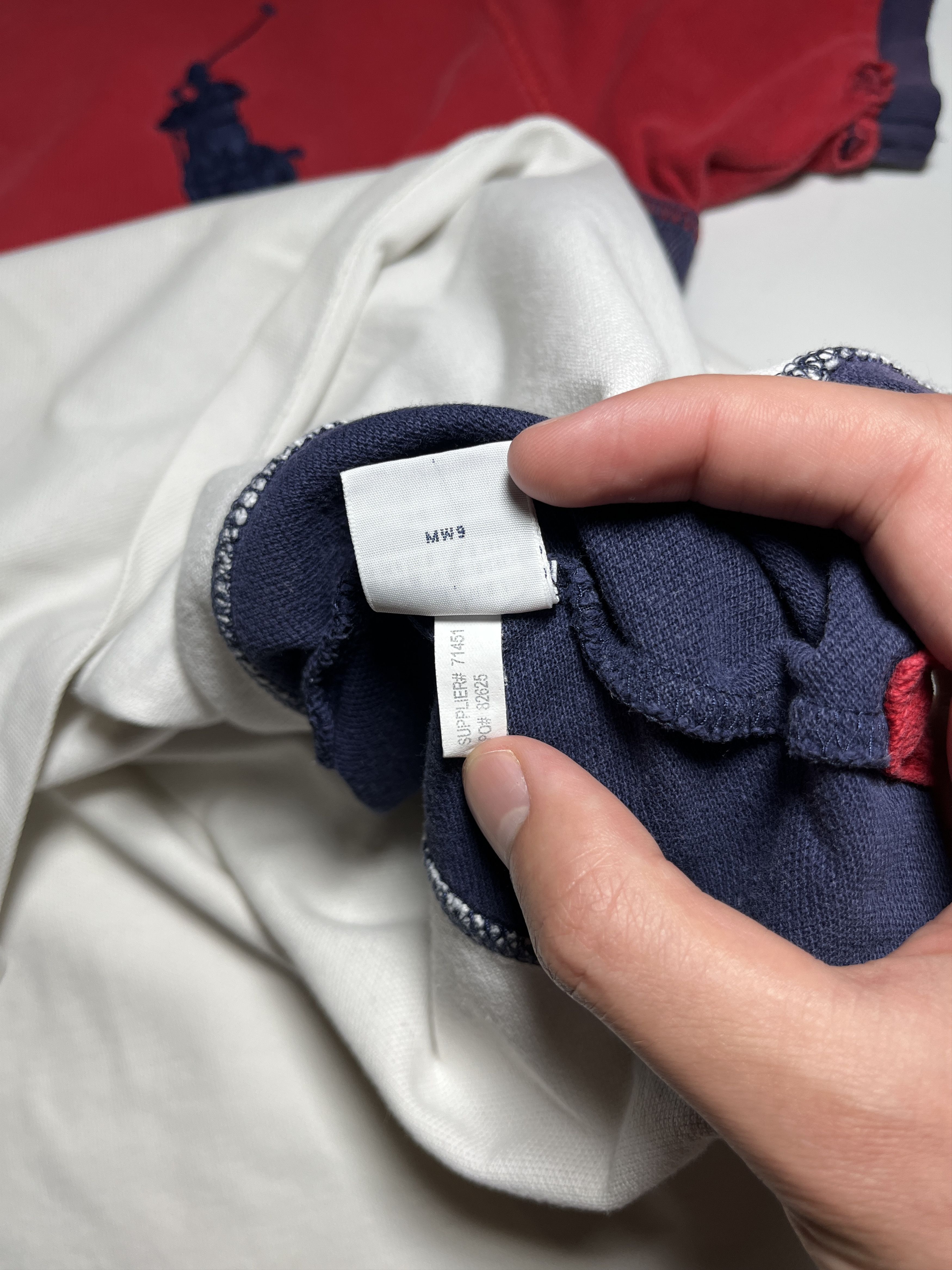 Polo Ralph Lauren Distressed Polo Ralph Lauren #3 United States Team Shirt Size US L / EU 52-54 / 3 - 11 Thumbnail