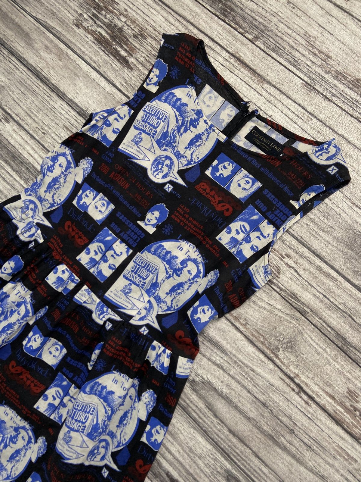 Hysteric Glamour × If Six Was Nine × Le Grande Bleu (L.G.B.) Vintage 90s Hysteric Glamour X Courtney Love Monogram Poem Size M / US 6-8 / IT 42-44 - 4 Thumbnail