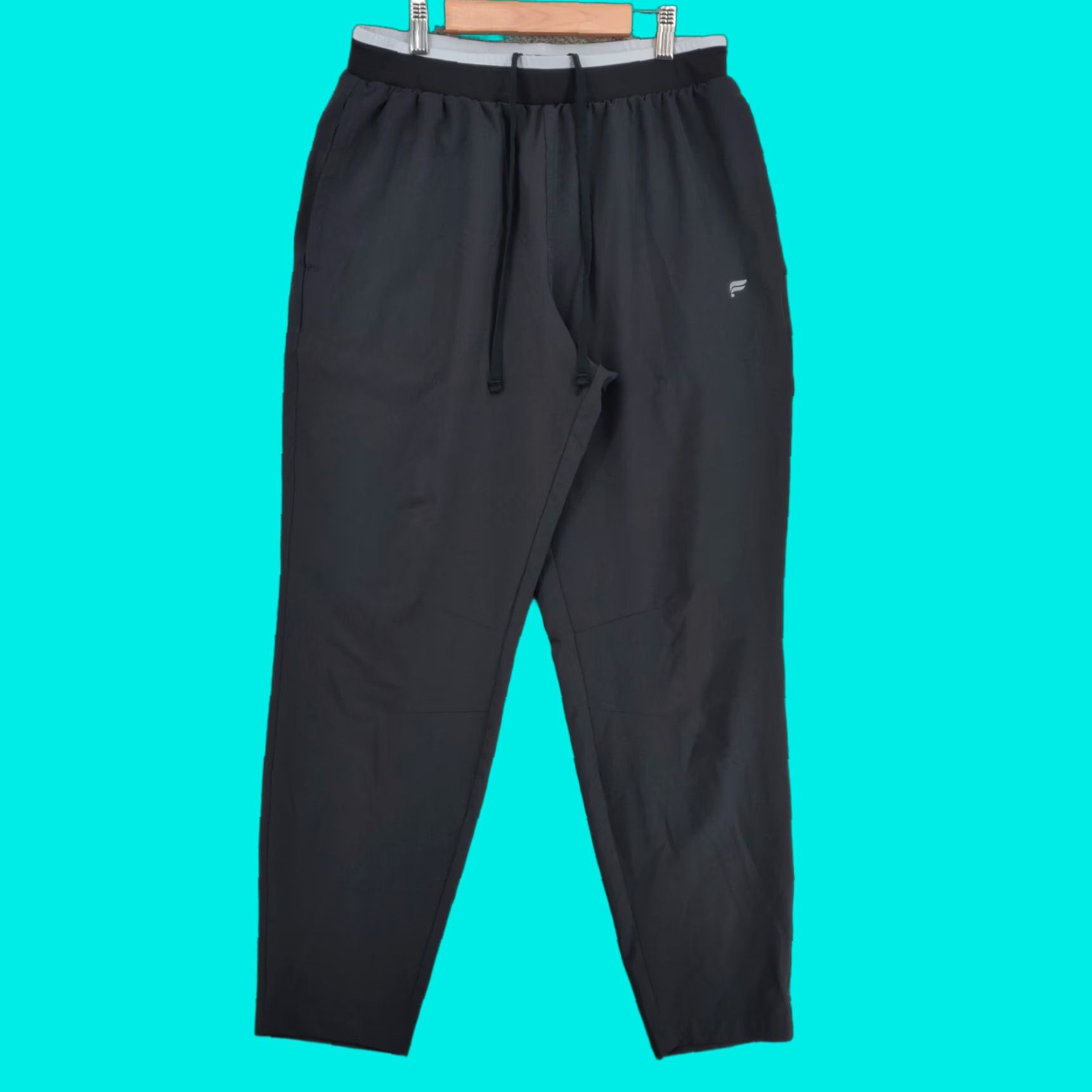 Fabletics Fabletics Jogger Pants Men M Black Athletic Drawstring Pockets" Size US 31 - 1 Thumbnail