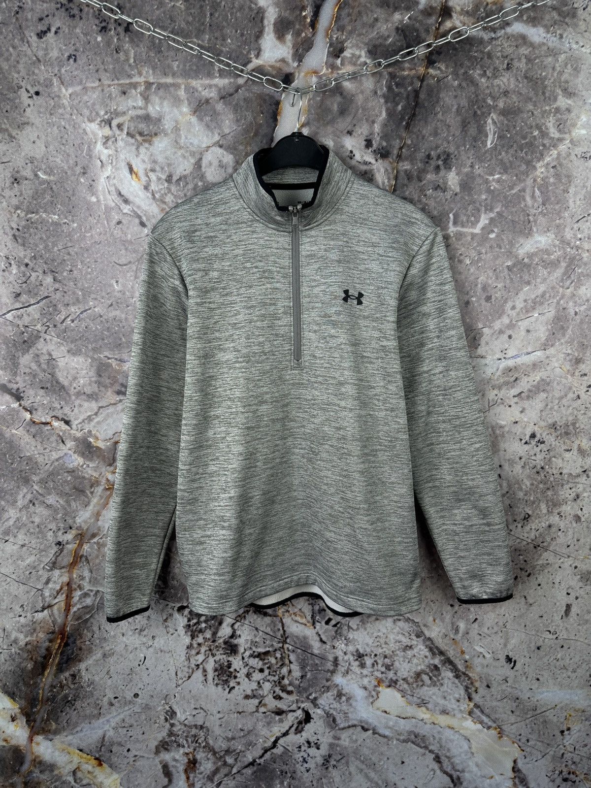 Under Armour Men’s Under Armour 1/3 Zip Pullover Fleece Sportswear Size M Size US M / EU 48-50 / 2 - 1 Thumbnail