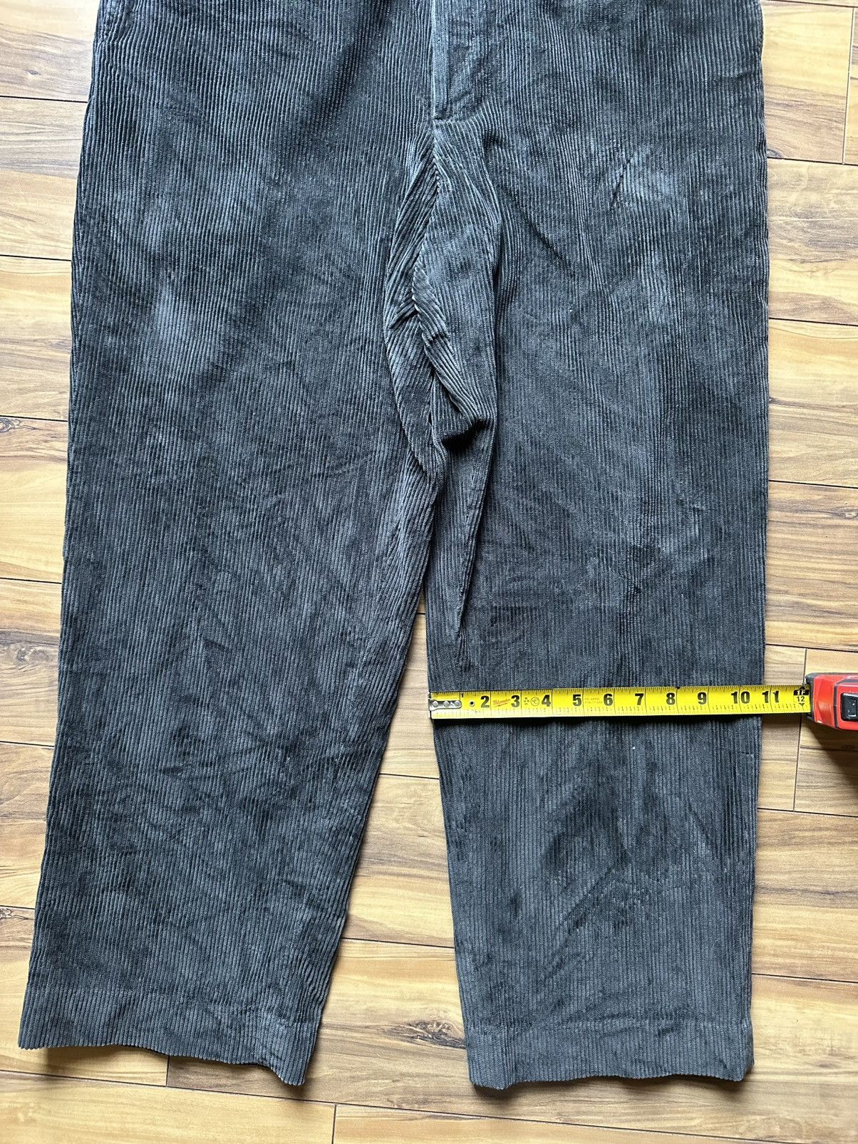 L.L. Bean L.L. Bean Men's Dark Gray/BlueCorduroy Pants Size US 32 / EU 48 - 2 Thumbnail