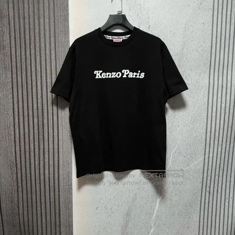 Kenzo Kenzo Black Cotton Logo T-Shirt for Men . Size US M / EU 48-50 / 2 - 1 Thumbnail