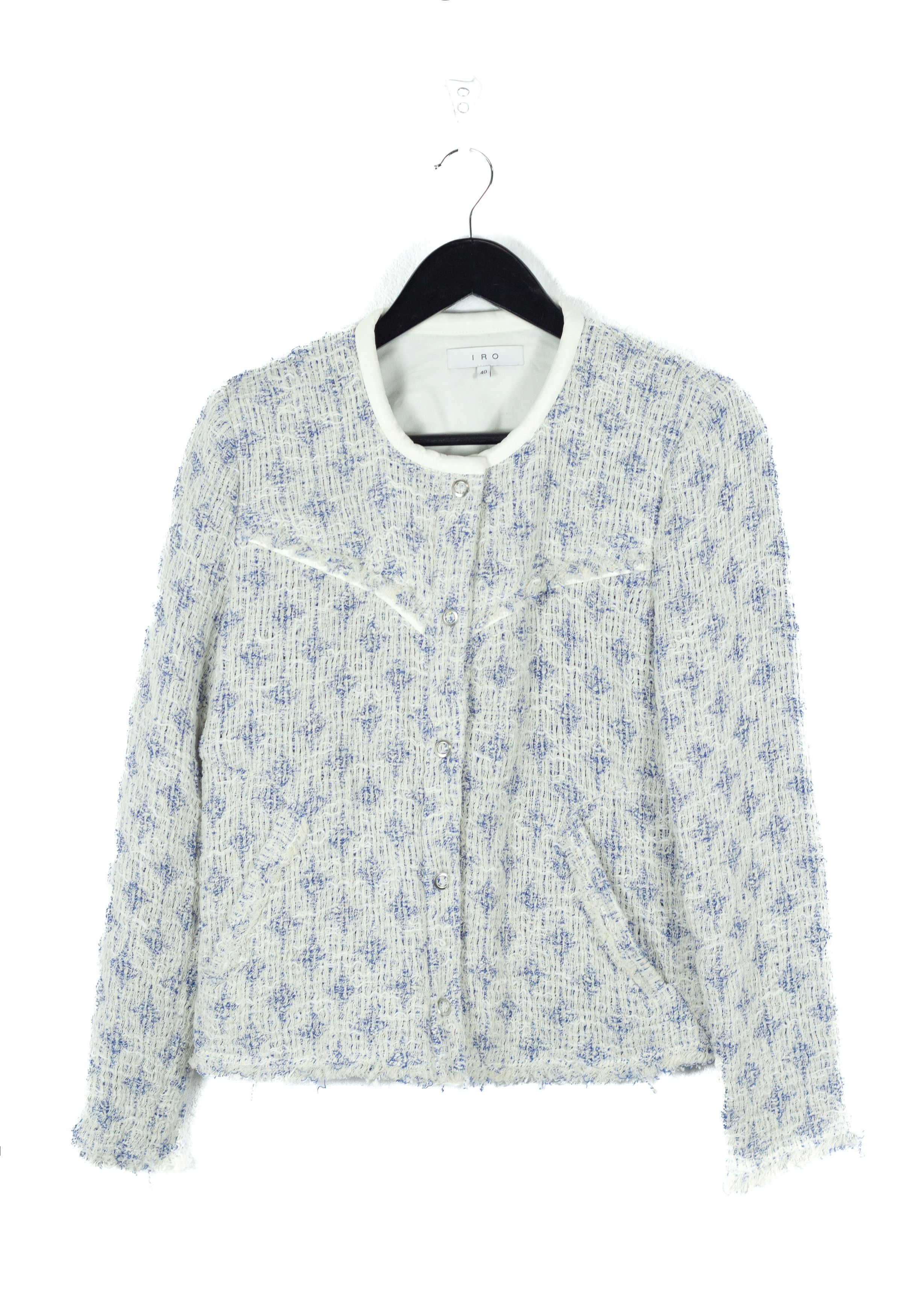 Iro Womens IRO Handi Diamond Blazer Jacket 40 Size S / US 4 / IT 40 - 1 Thumbnail