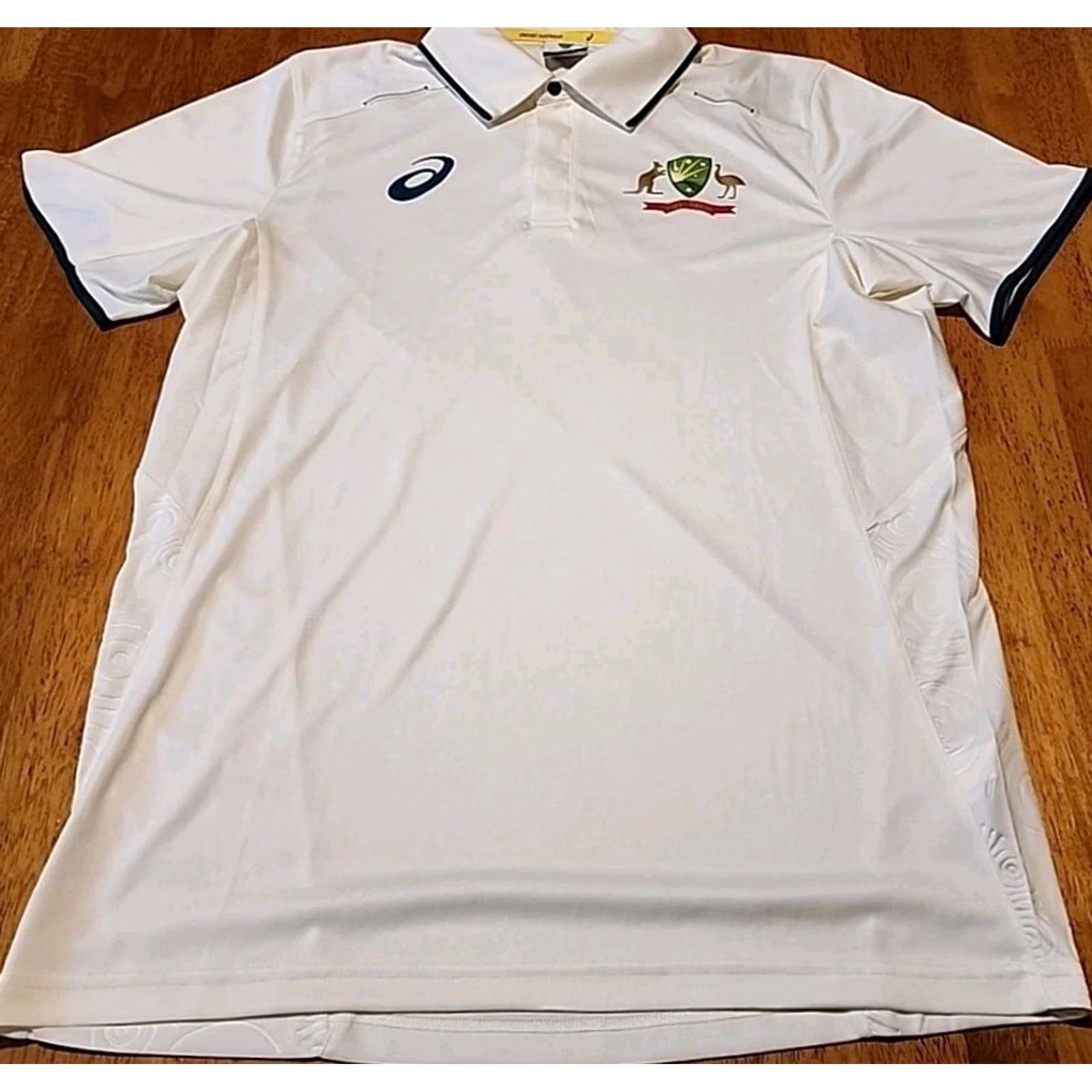 Asics VINTAGE Asics Cricket Australia Polo Shirt Large Sportswear Outdoors 2008 Men's Size US L / EU 52-54 / 3 - 2 Thumbnail