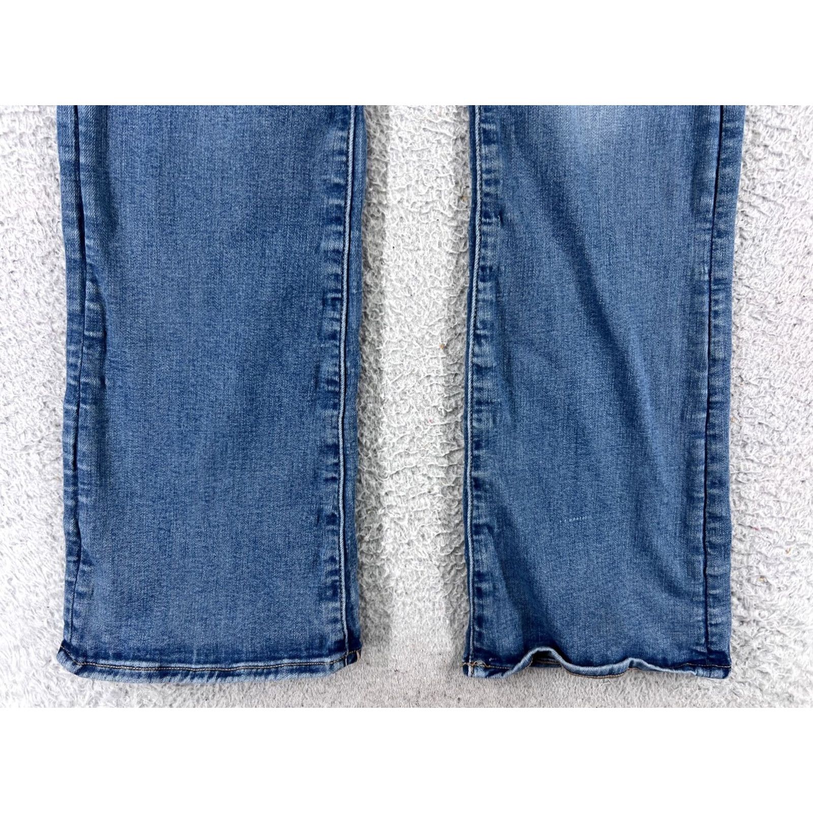 American Eagle Outfitters American Eagle Outfitters Jeans Womens 6 Blue Denim Bootcut Cotton Blend Stretch Distressed 5-Pocket Regular Inseam 29in Blue Mens Womens Girls Size 28" / US 6 / IT 42 - 5 Thumbnail