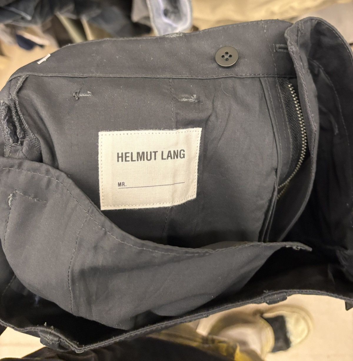Helmut Lang (Sample) Helmut Lang Techno Clasp Cotton Pants Size US 30 / EU 46 - 6 Thumbnail