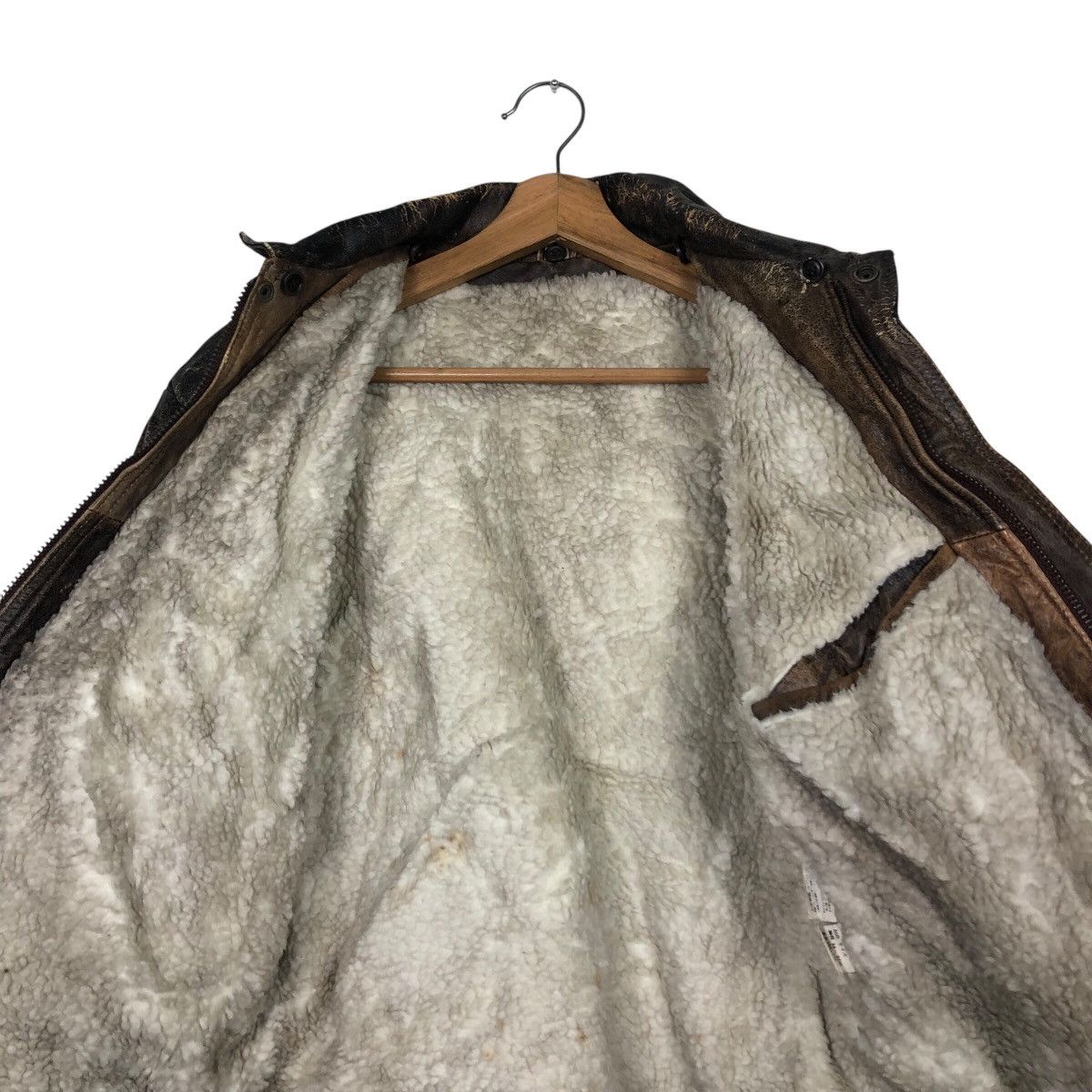 Japanese Brand 📌Vintage Genuine Leather Jacket Biker Wear Issey Miyake Size US M / EU 48-50 / 2 - 15 Thumbnail
