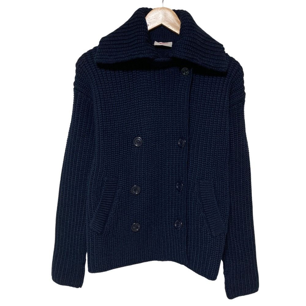Prada Prada Prada Chunky Knit Double Jacket Textile Outerwear DUTY FREE for USA Size ONE SIZE - 1 Thumbnail