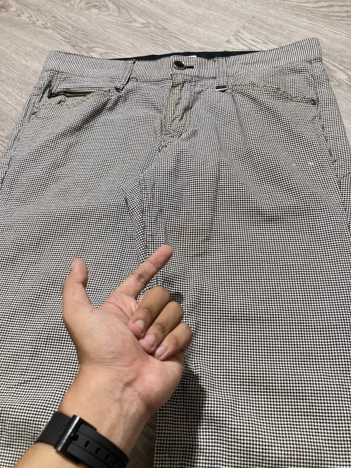 If Six Was Nine 2000s Klein Plus Homme Hickory Pants Punk Lgb Style Size US 32 / EU 48 - 11 Thumbnail