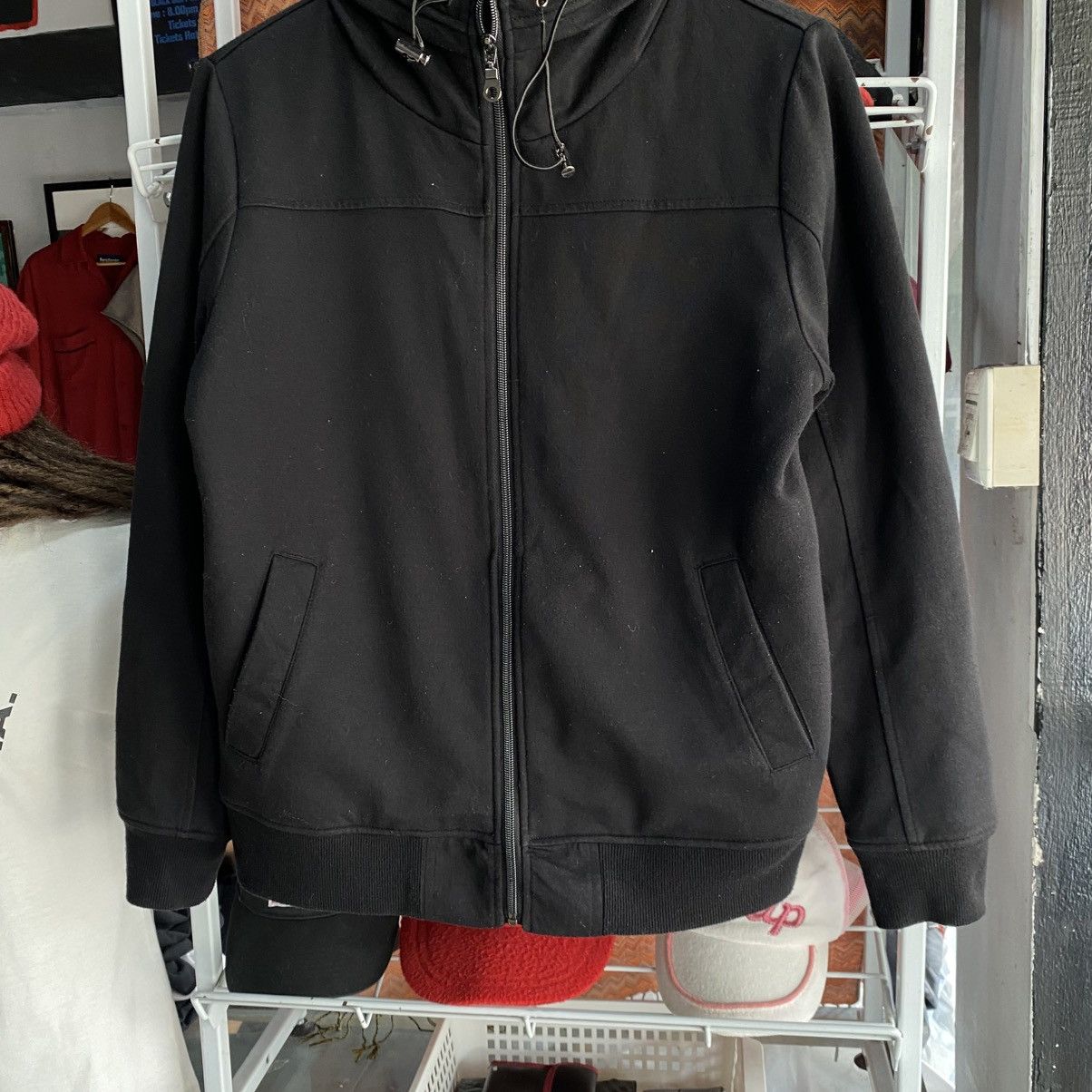 semanticdesign Semanticdesign Japanese Brand Black Hooded Jacket Size US L / EU 52-54 / 3 - 5 Thumbnail