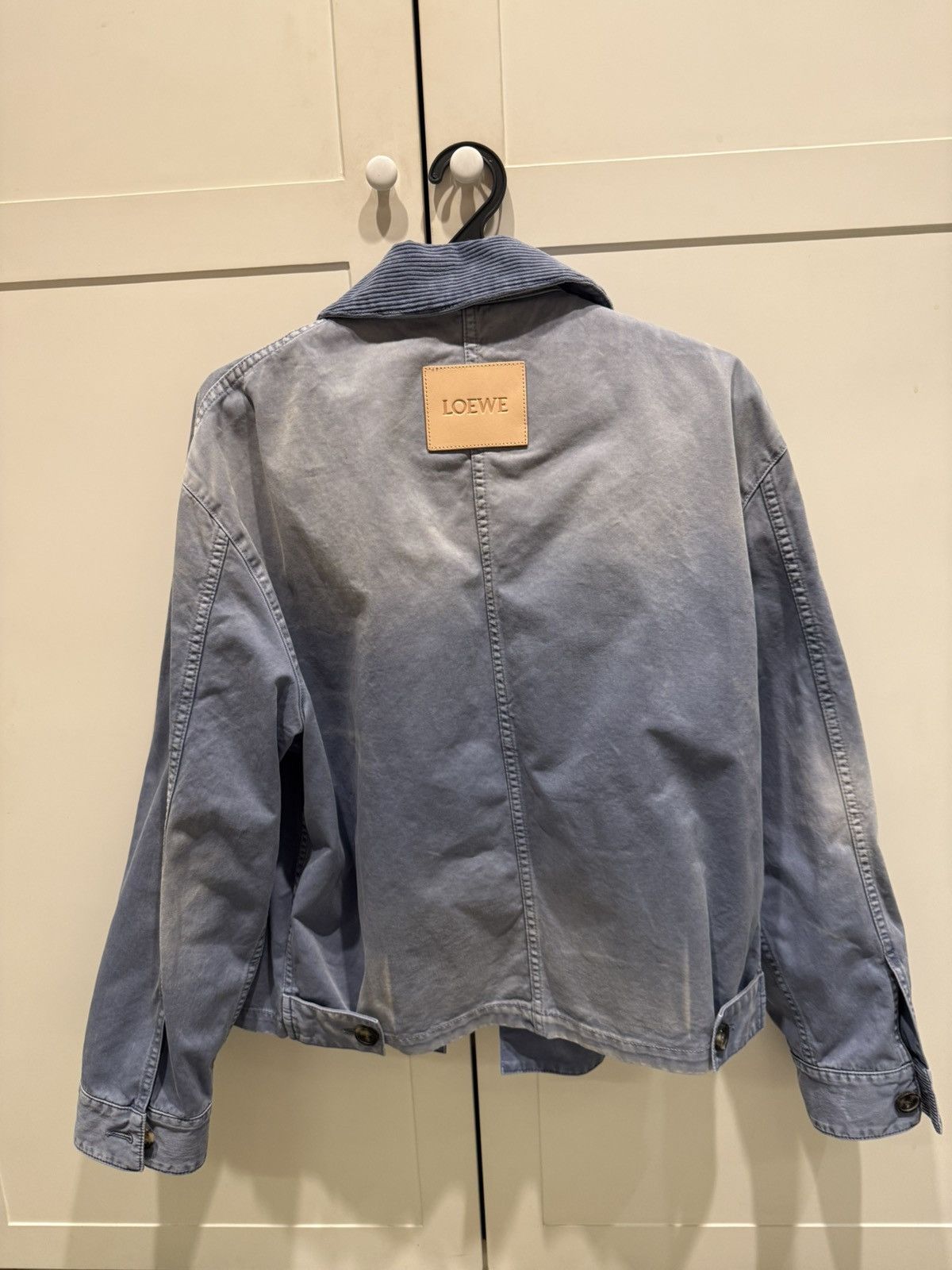 Loewe Loewe Cotton Jacket with Corduroy collar Size US M / EU 48-50 / 2 - 2 Thumbnail