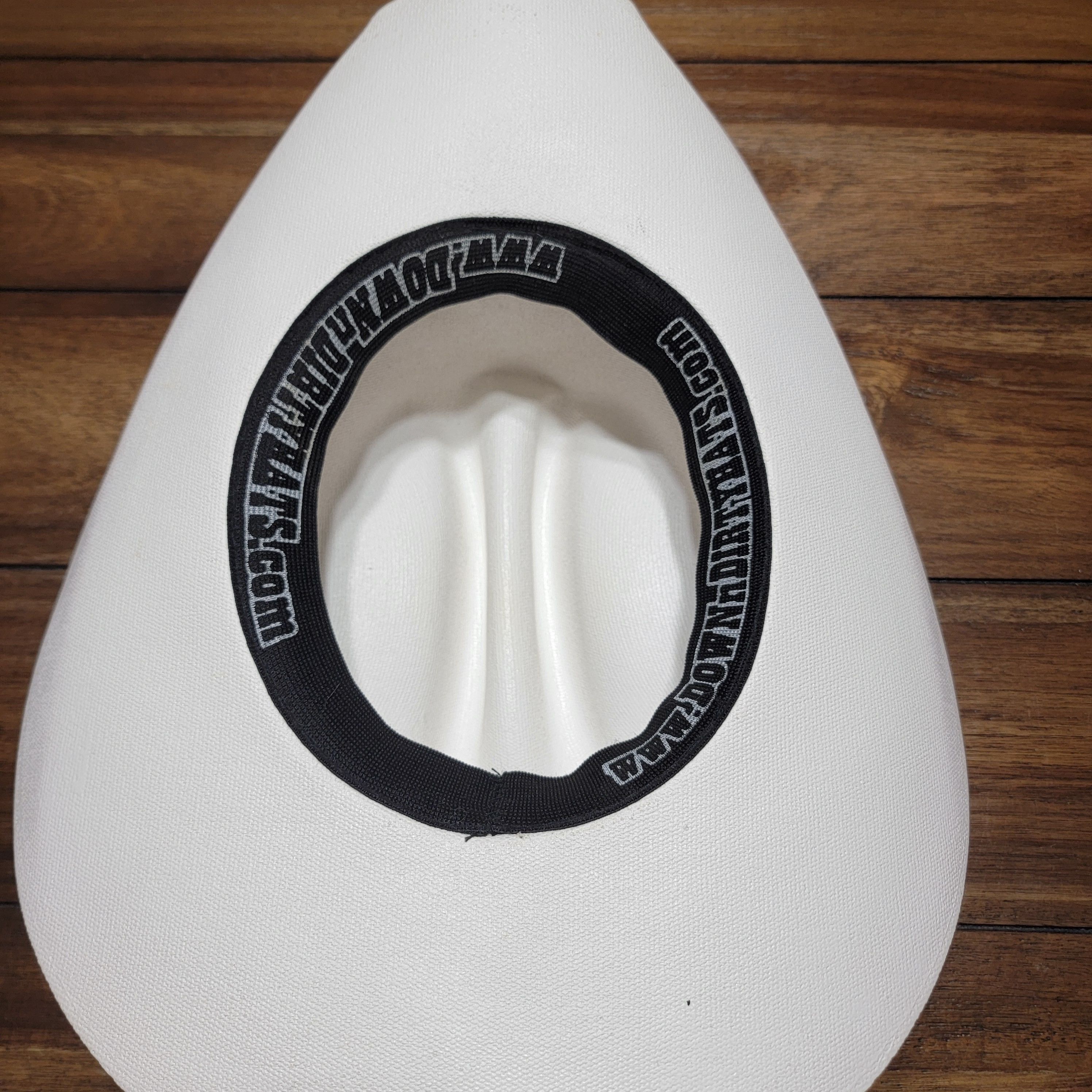 Other Down N Dirty Hat Ivory Canvas Cowboy Hat - Size Large Size ONE SIZE - 4 Thumbnail
