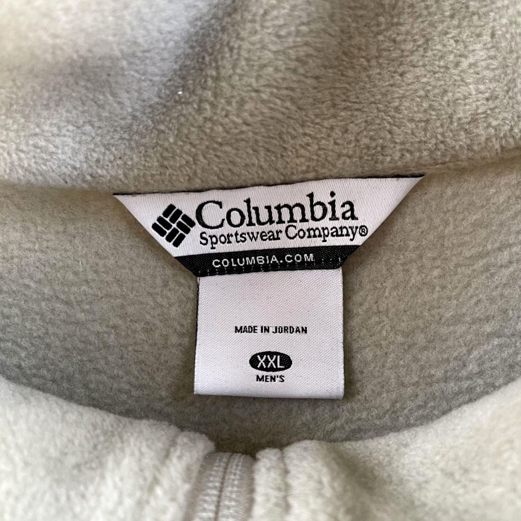 Vintage Columbia Vest Mens 2XL Gray Full Zip Lightweight Fleece Outdoors Hiking WM1480 Size US XXL / EU 58 / 5 - 4 Thumbnail