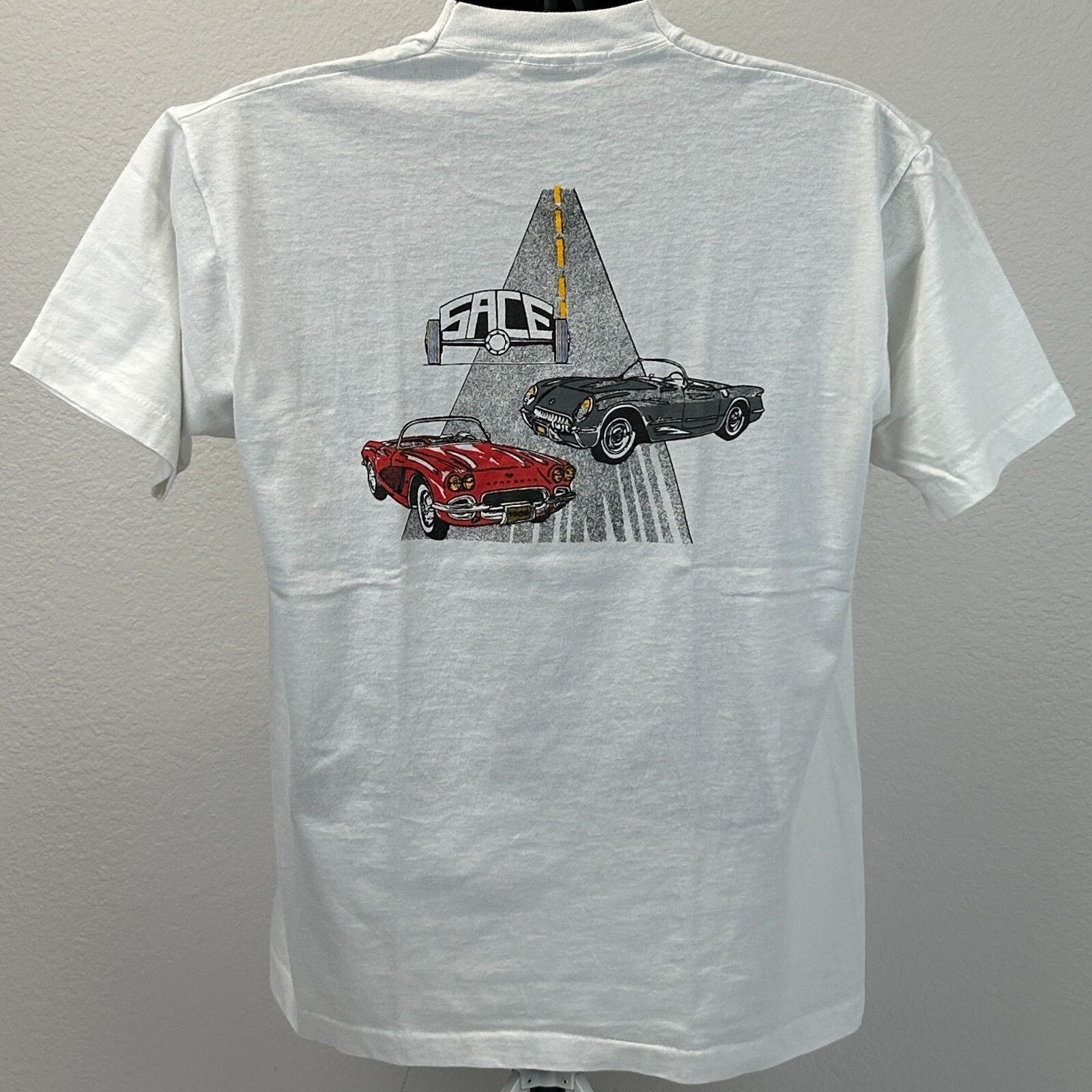 Vintage Vintage Straight Axle Corvette Enthusiast T Shirt White L Size US L / EU 52-54 / 3 - 3 Thumbnail