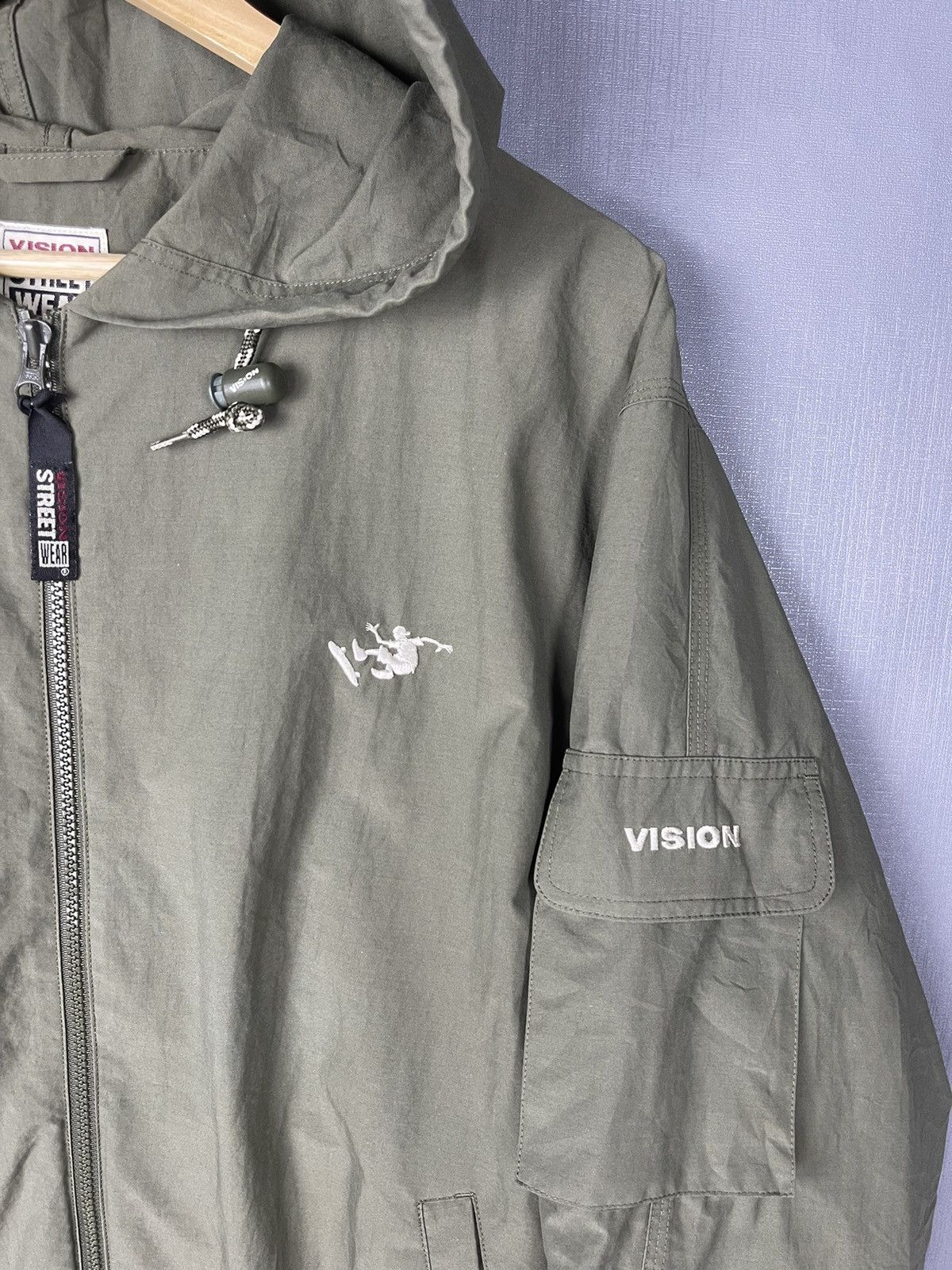 Vintage × Vision Streetwear Vintage Vision Streetwear Skate Hoodie Jacket Size US L / EU 52-54 / 3 - 5 Thumbnail