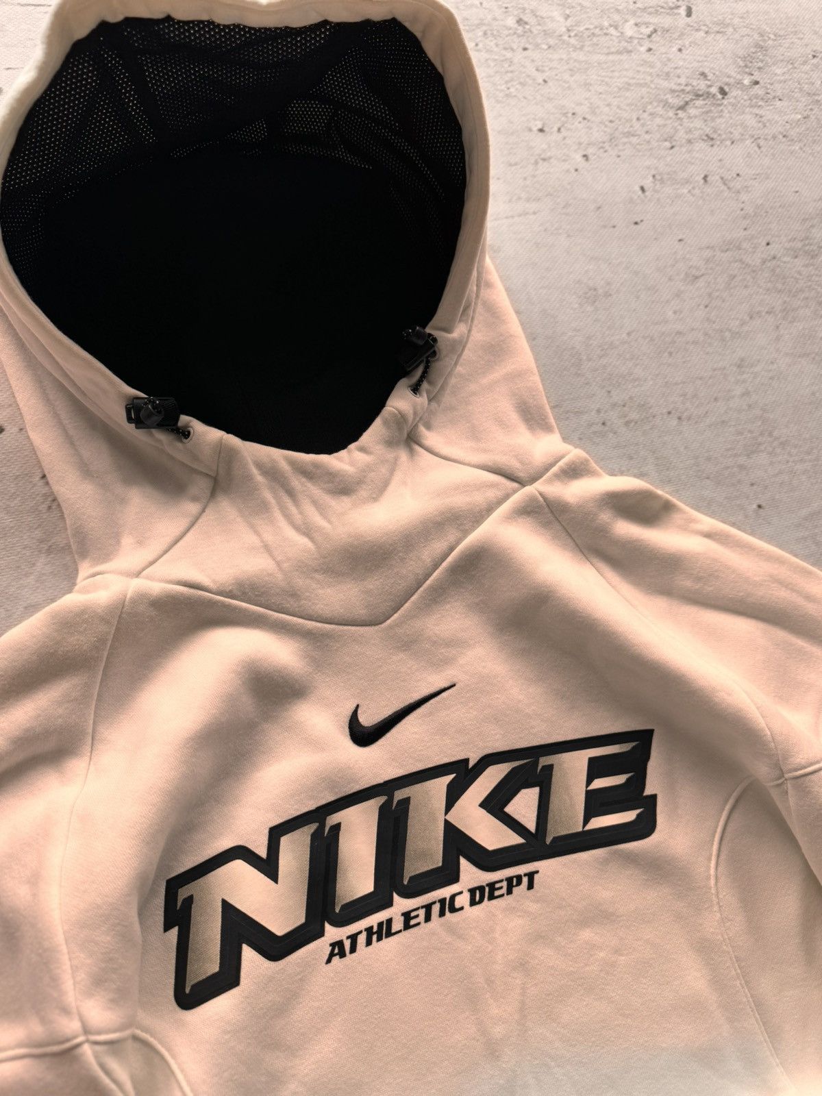 Nike × Vintage NIKE VINTAGE CENTER LOGO OVERSIZE BOXY HOODIE Size US S / EU 44-46 / 1 - 4 Thumbnail