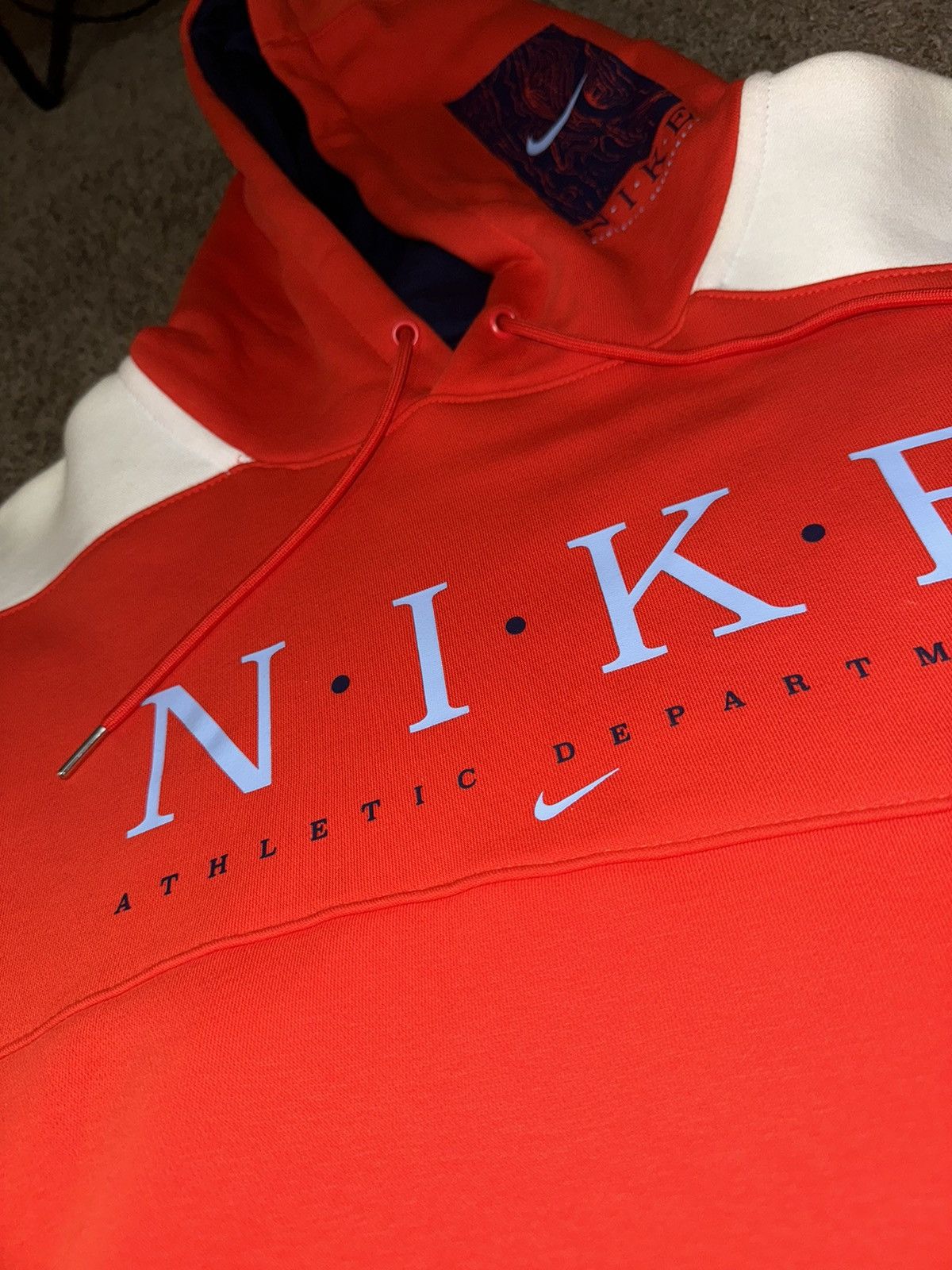 Nike Nike Hoodie Orange Size US L / EU 52-54 / 3 - 1 Thumbnail