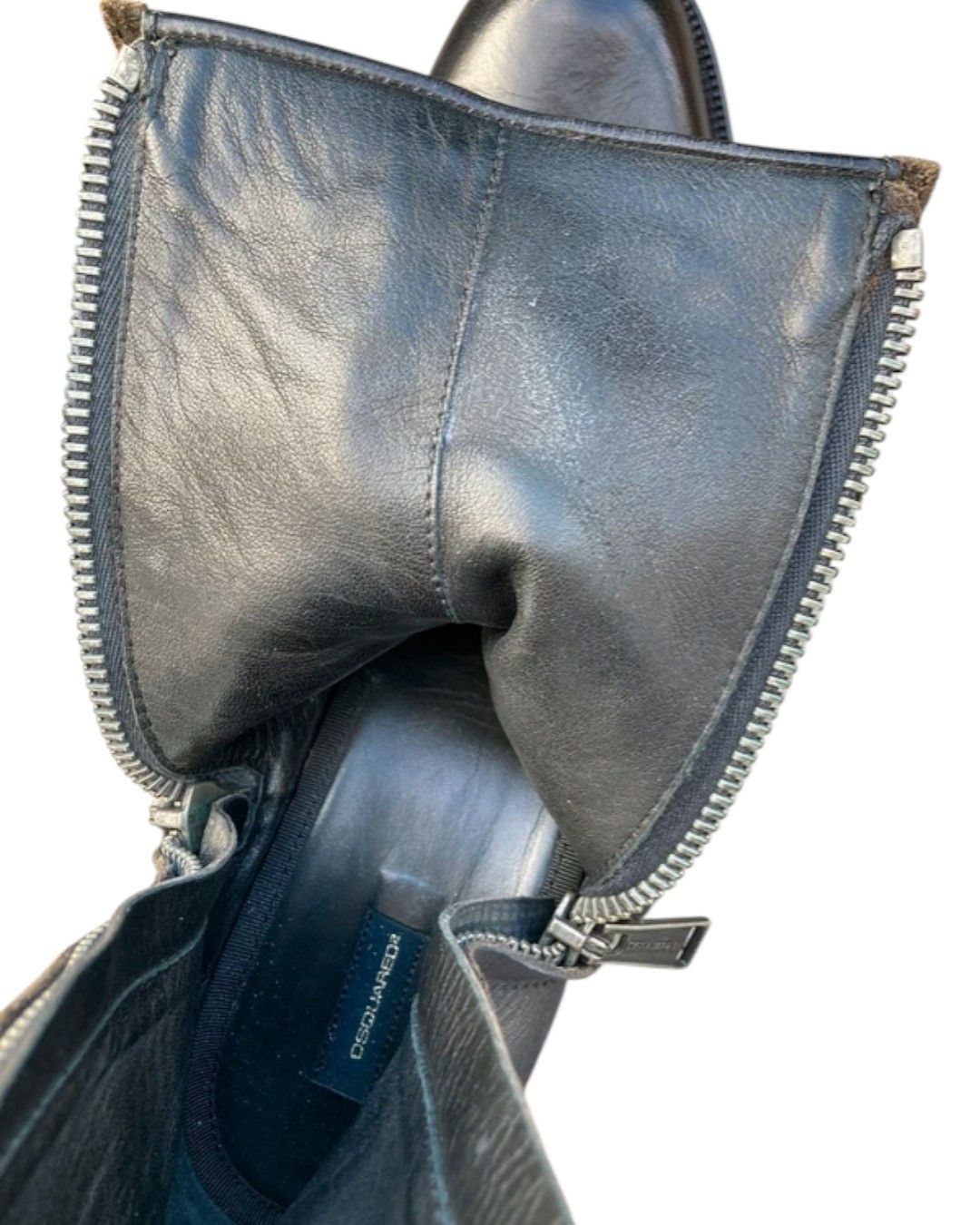 Dsquared2 DOUBLE CLOSURE LEATHER BOOTS Size US 8.5 / EU 41-42 - 9 Thumbnail