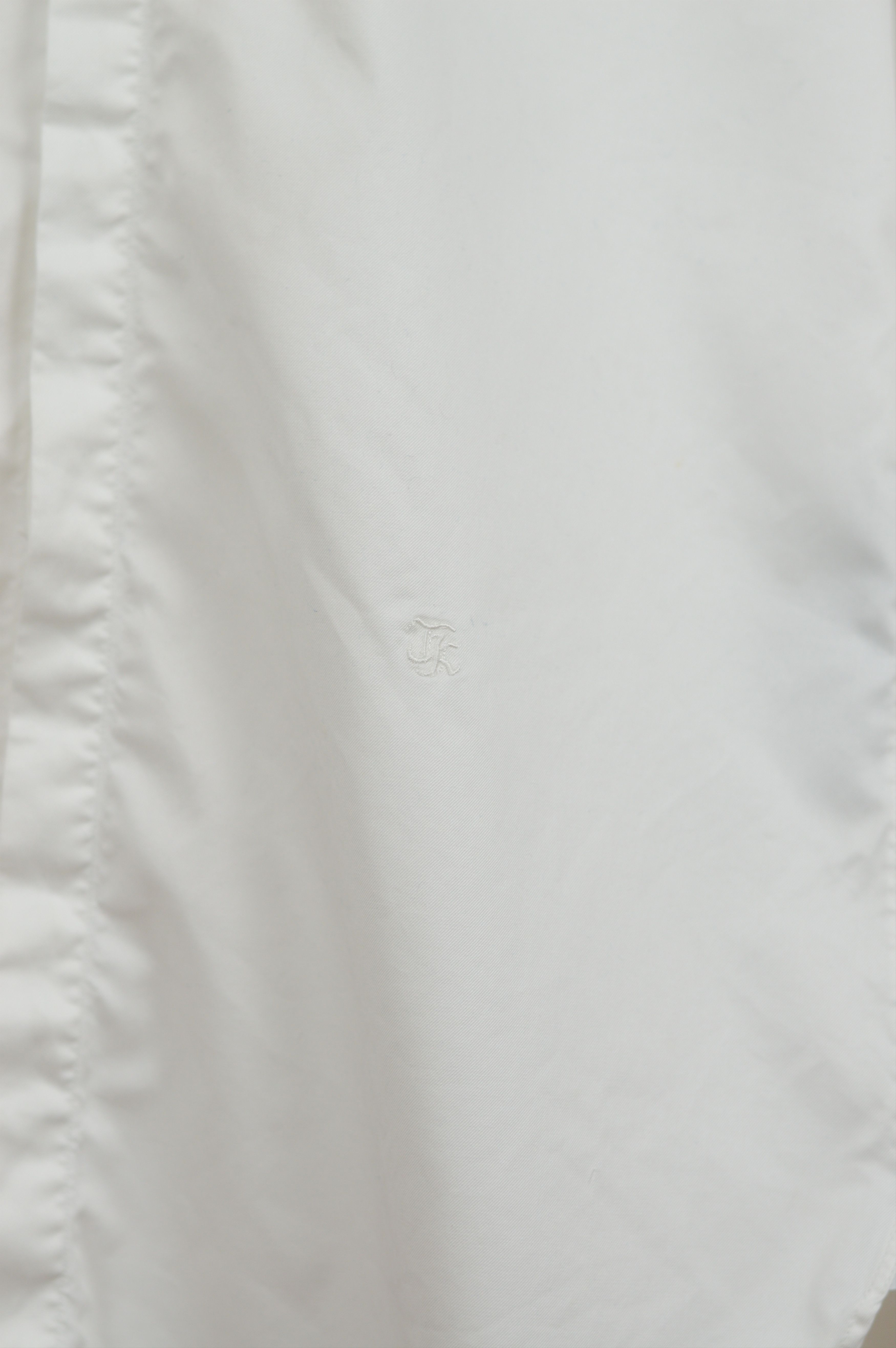 The Kooples The Kooples White Band Collar Long Sleeve Shirt – Slim Fit Size US S / EU 44-46 / 1 - 4 Thumbnail